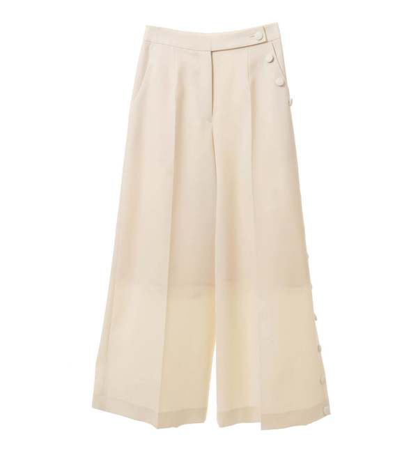 A_「【メルローズ50周年限定】【EZUMI別注】サイド釦ワイドパンツ」|その他|