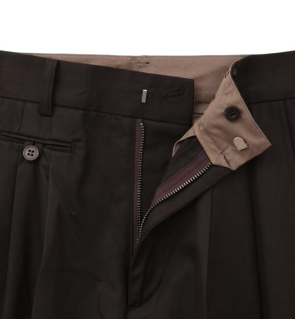 A_「【THE FLATS（ザ フラッツ）】フロントタックストレートパンツ」|その他|