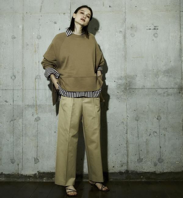 A_「【THE FLATS（ザ フラッツ）】フロントタックストレートパンツ」|その他|