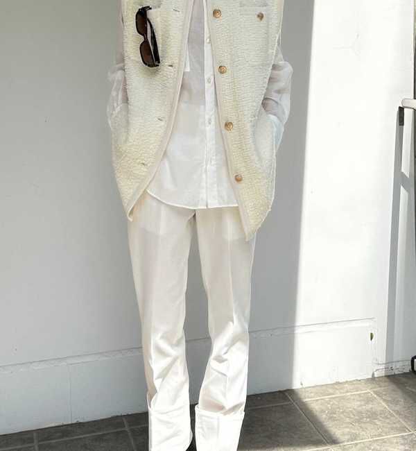 A_「【SERGE de bleu（サージ）】テーパードセンタープレスパンツ」|その他|