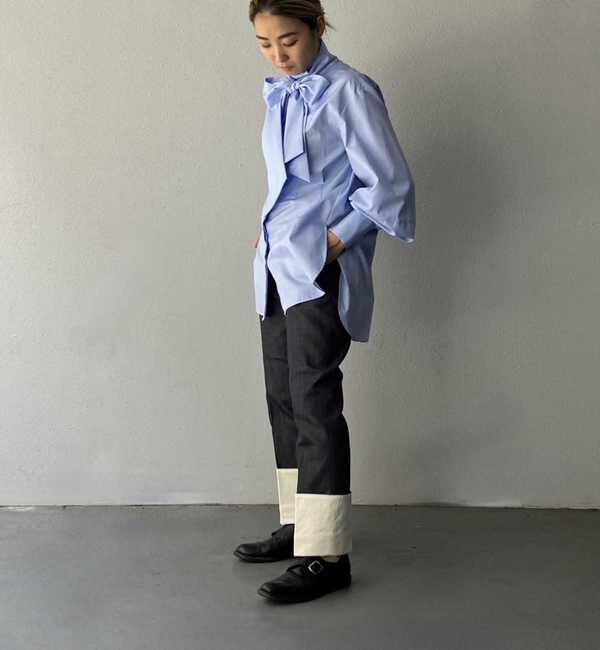 A_「【SERGE de bleu（サージ）】テーパードセンタープレスパンツ」|その他|