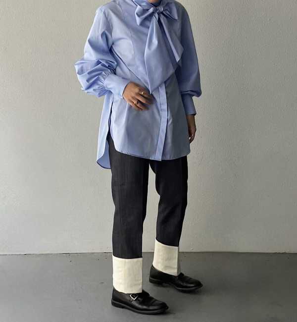 A_「【SERGE de bleu（サージ）】テーパードセンタープレスパンツ」|その他|