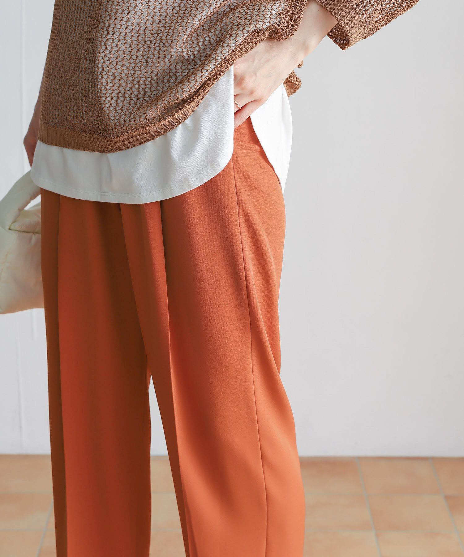 URBAN RESEARCH DOORS「ライトダブルクロスイージーパンツ」|その他|