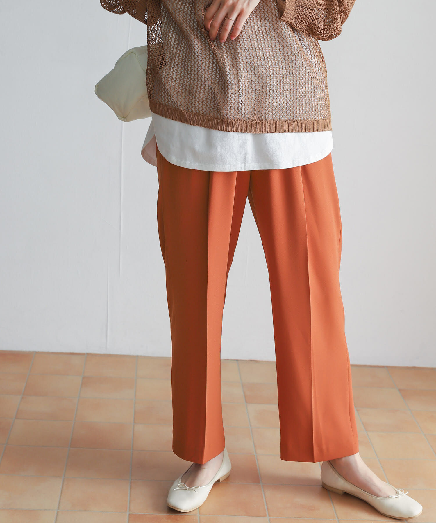 URBAN RESEARCH DOORS「ライトダブルクロスイージーパンツ」|その他|