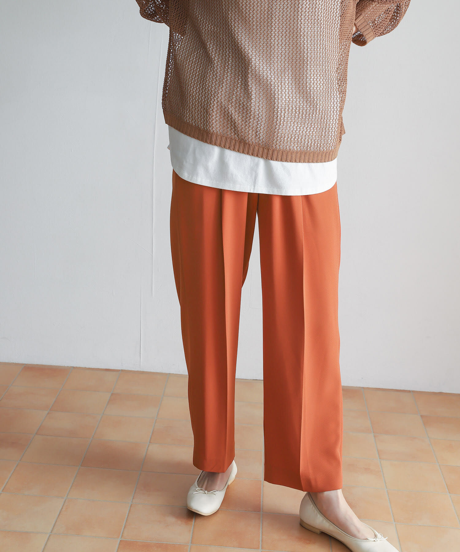 URBAN RESEARCH DOORS「ライトダブルクロスイージーパンツ」|その他|