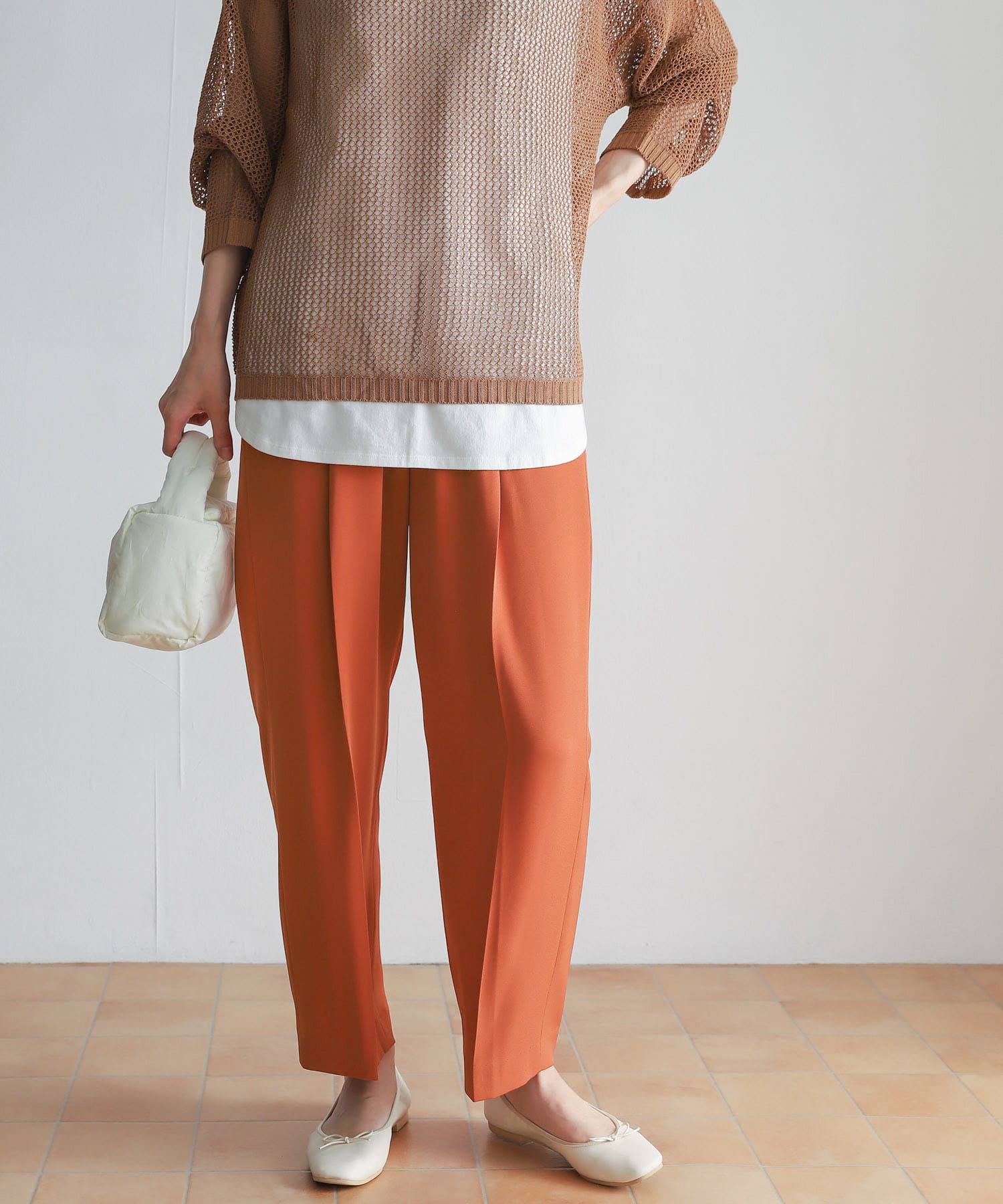 URBAN RESEARCH DOORS「ライトダブルクロスイージーパンツ」|その他|