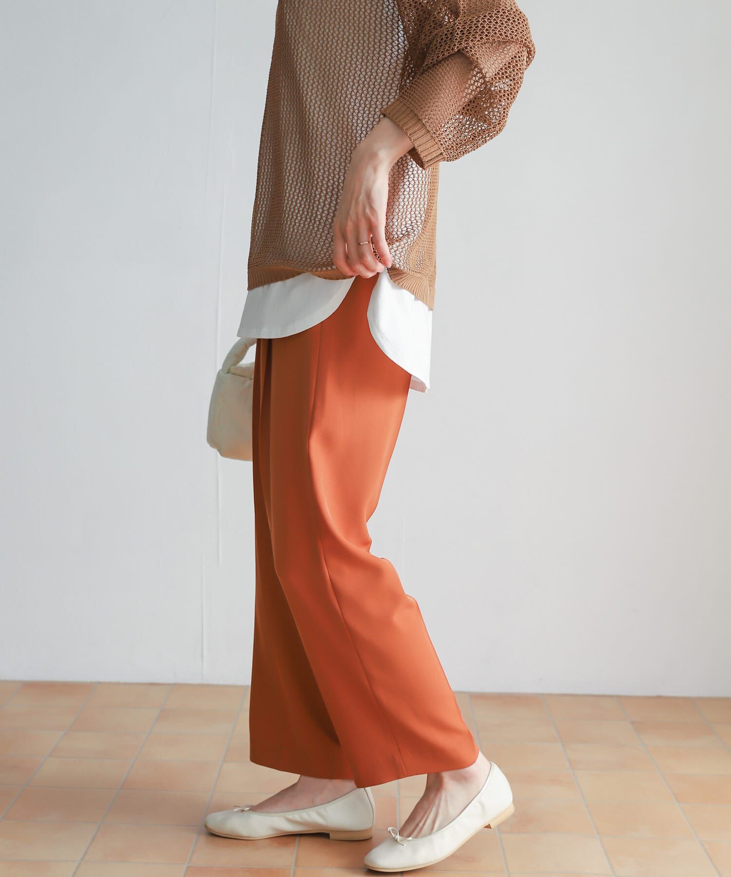 URBAN RESEARCH DOORS「ライトダブルクロスイージーパンツ」|その他|