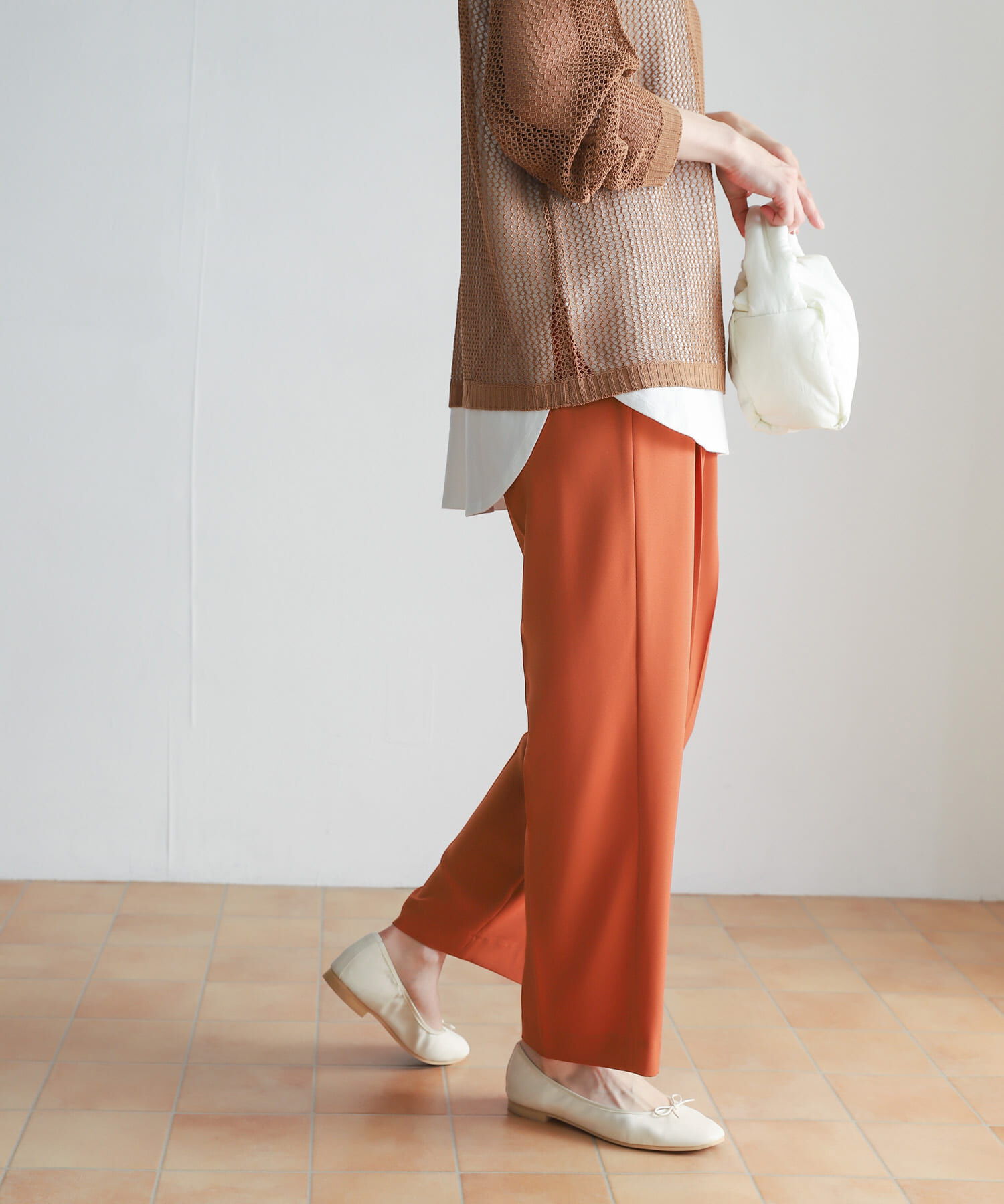 URBAN RESEARCH DOORS「ライトダブルクロスイージーパンツ」|その他|