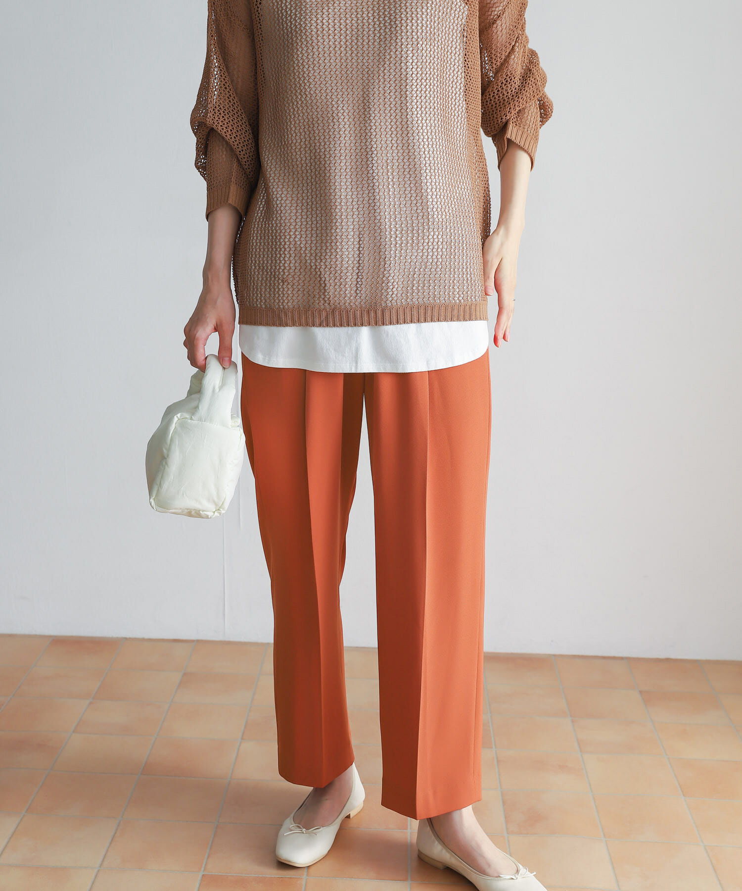 URBAN RESEARCH DOORS「ライトダブルクロスイージーパンツ」|その他|