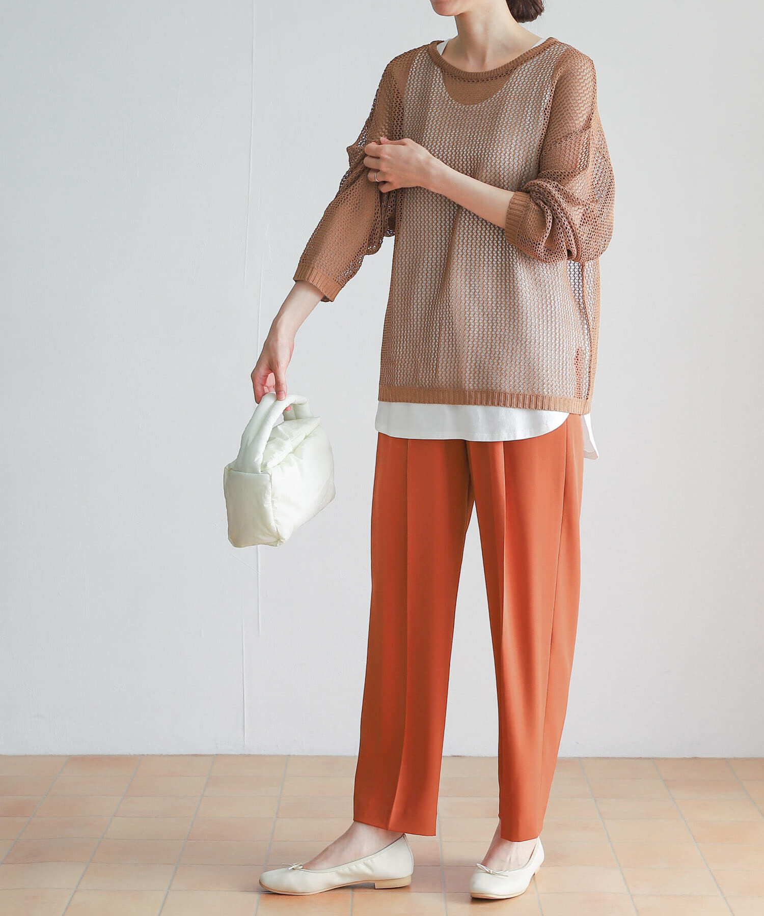 URBAN RESEARCH DOORS「ライトダブルクロスイージーパンツ」|その他|