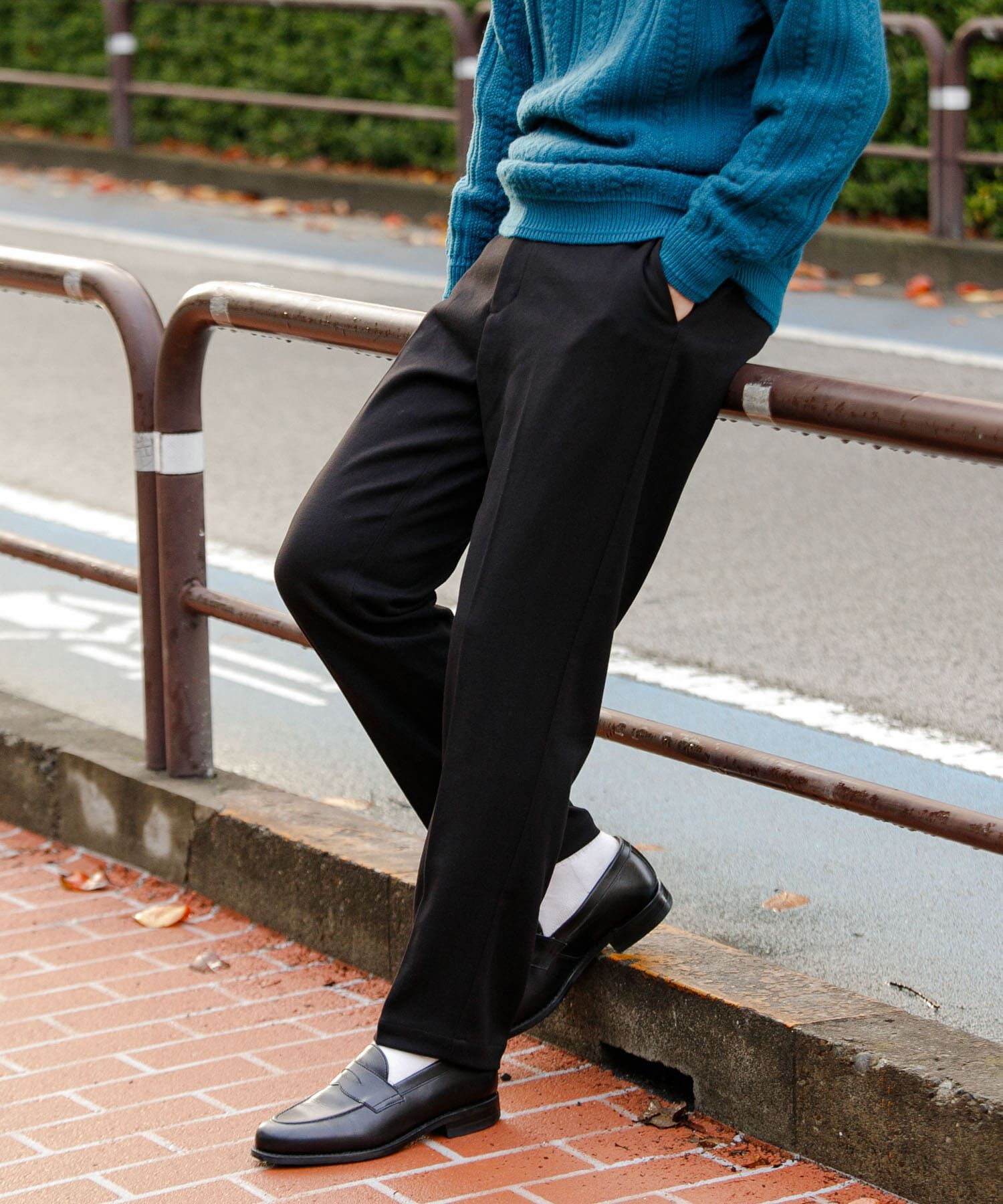 URBAN RESEARCH DOORS「ウールライクテーパードトラウザー」|その他|