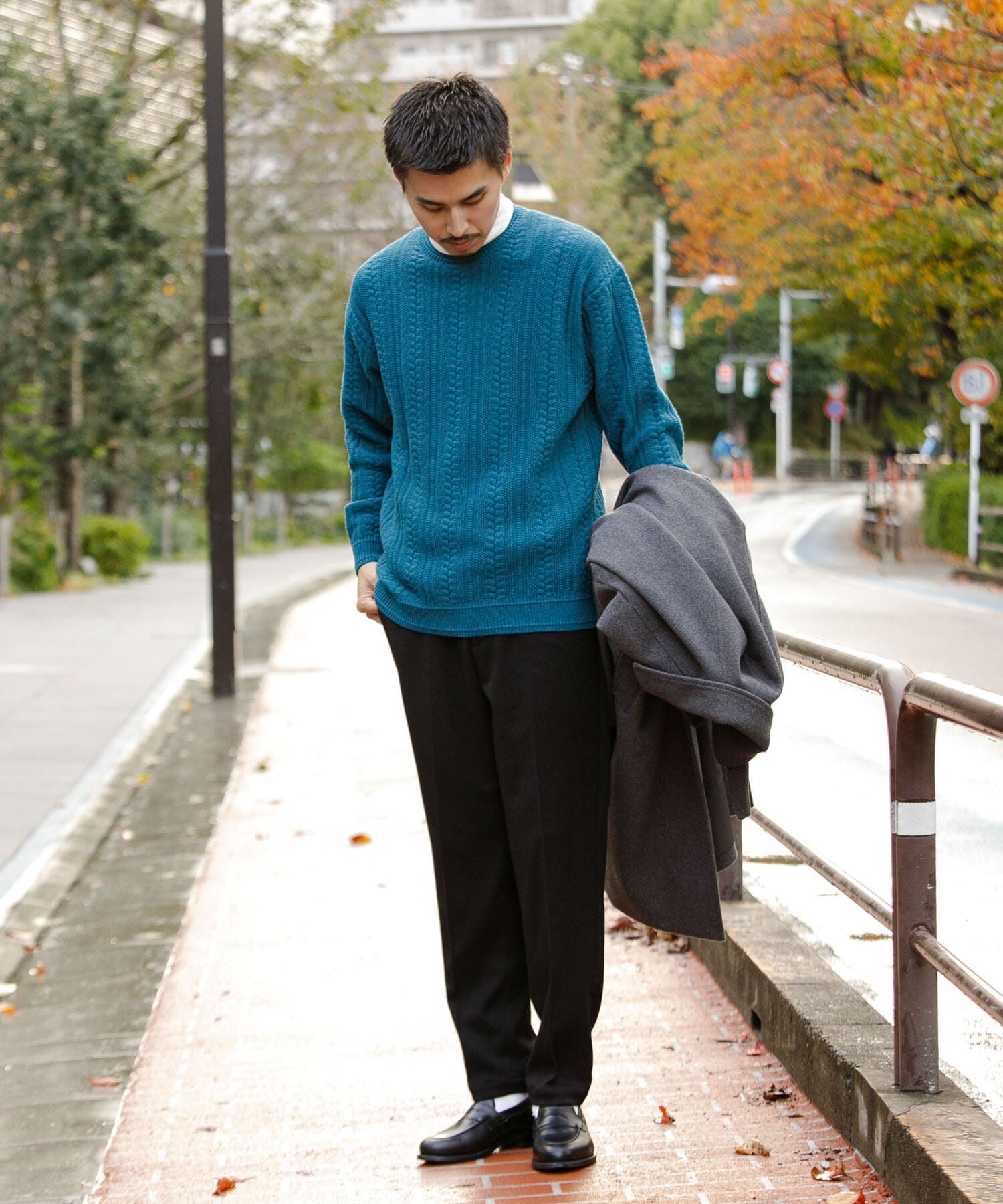 URBAN RESEARCH DOORS「ウールライクテーパードトラウザー」|その他|