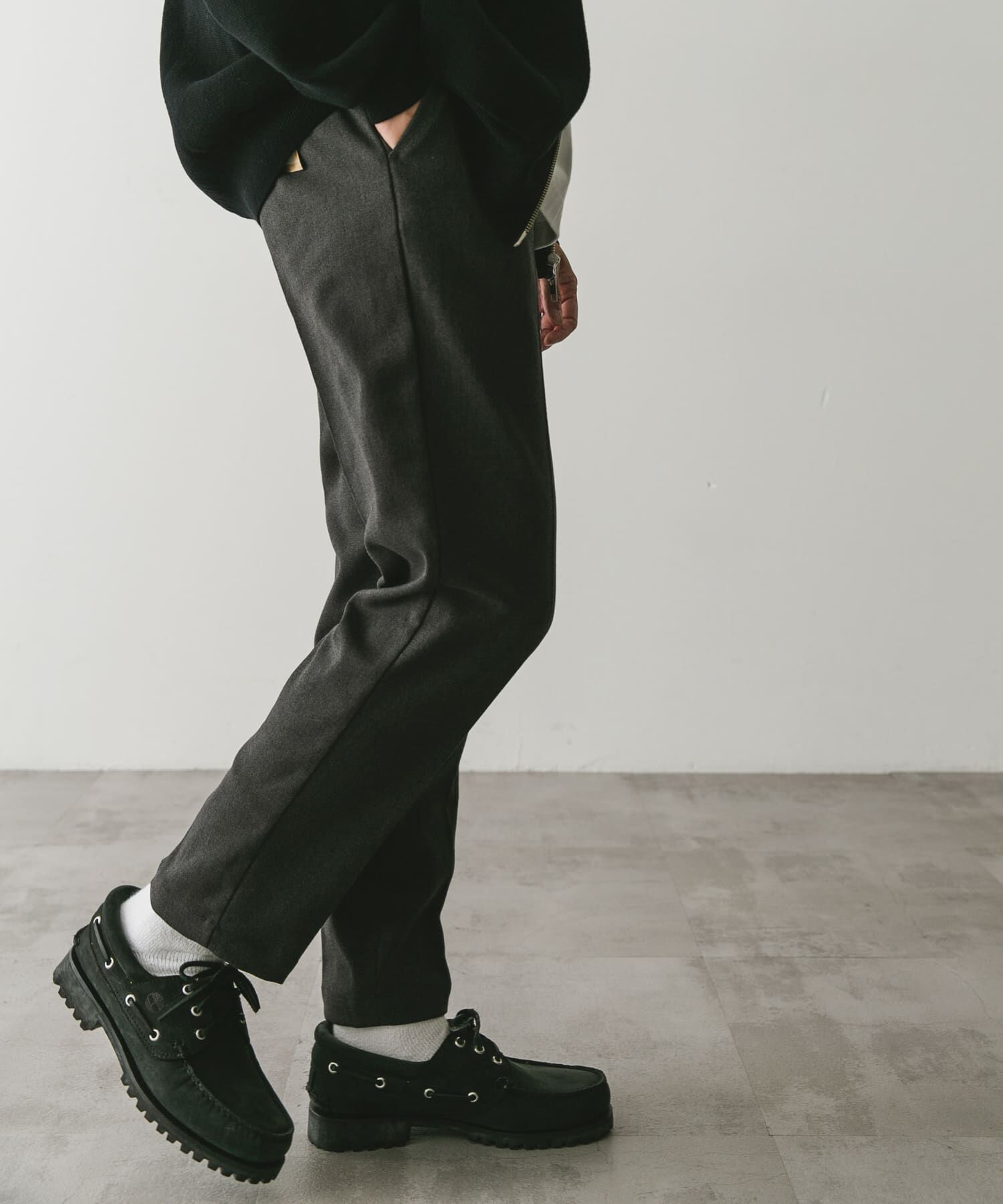URBAN RESEARCH DOORS「ウールライクテーパードトラウザー」|その他|