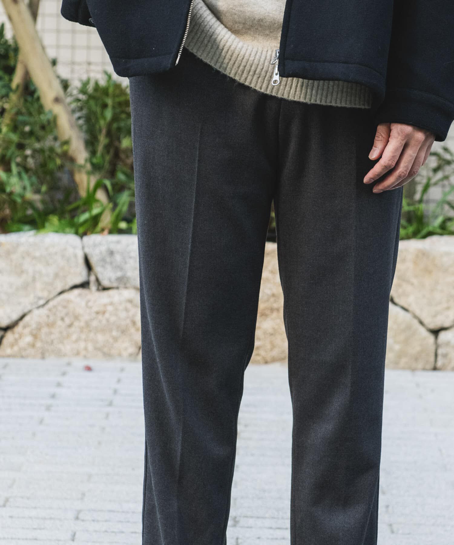 URBAN RESEARCH DOORS「ウールライクテーパードトラウザー」|その他|