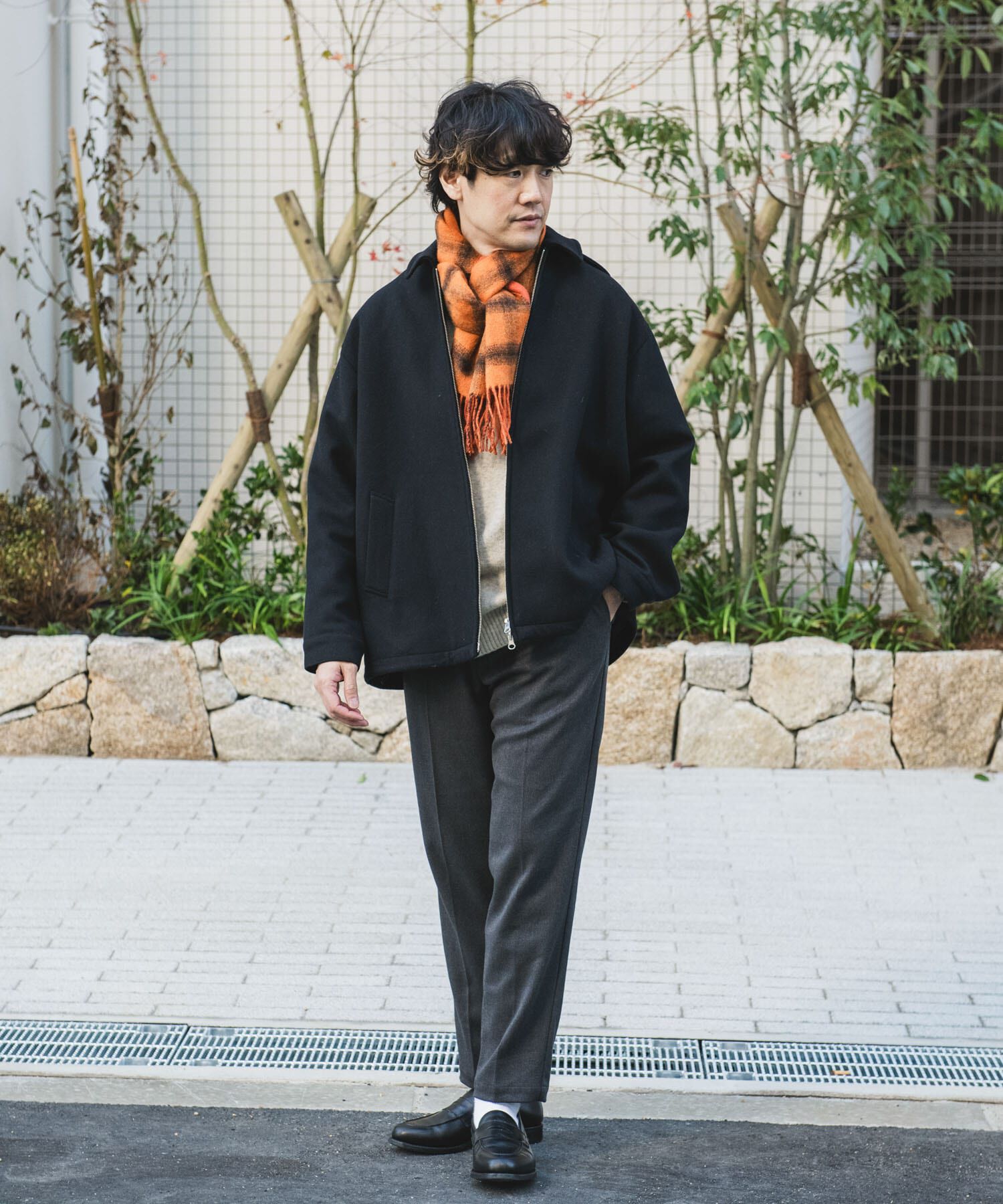 URBAN RESEARCH DOORS「ウールライクテーパードトラウザー」|その他|