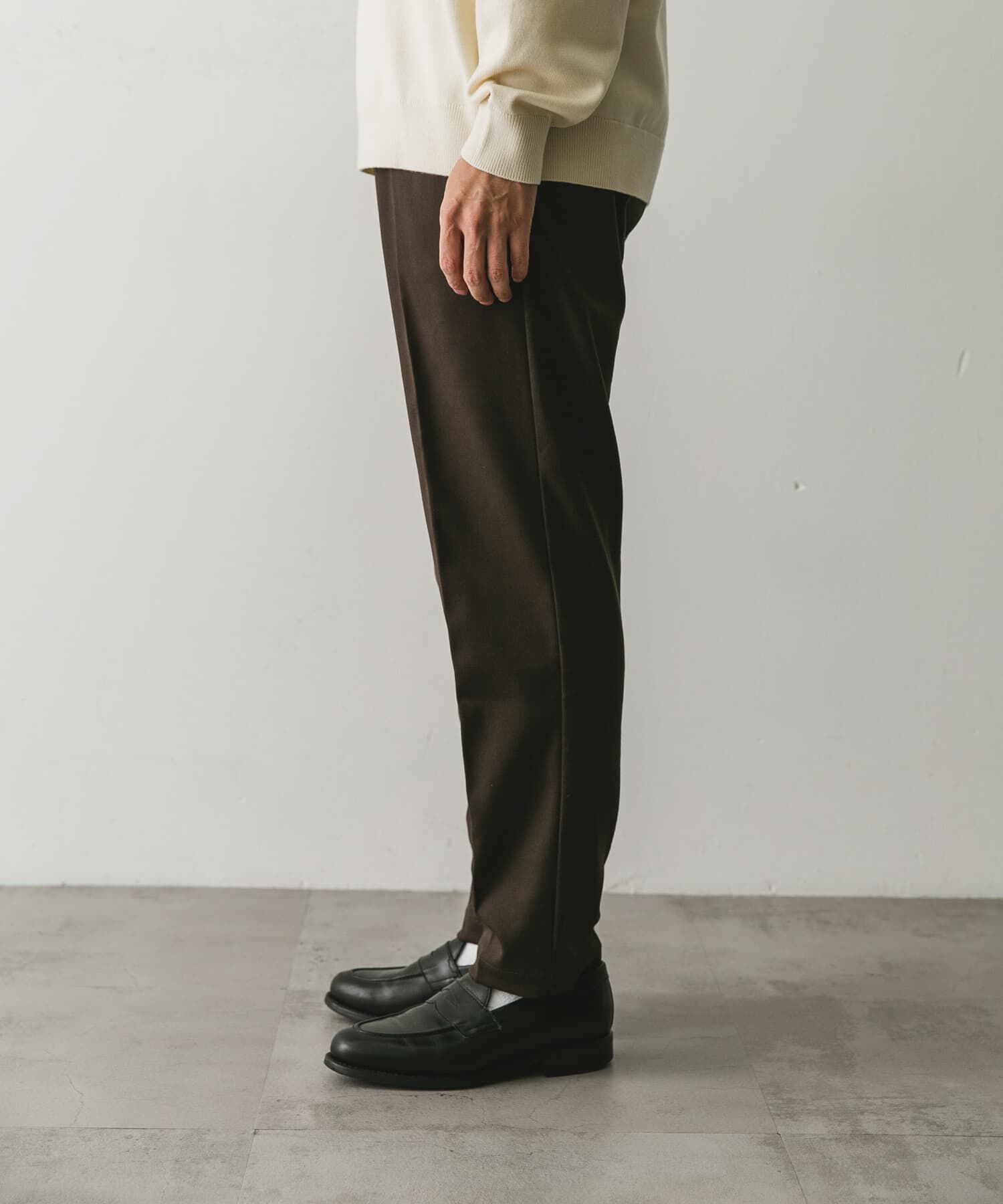 URBAN RESEARCH DOORS「ウールライクテーパードトラウザー」|その他|