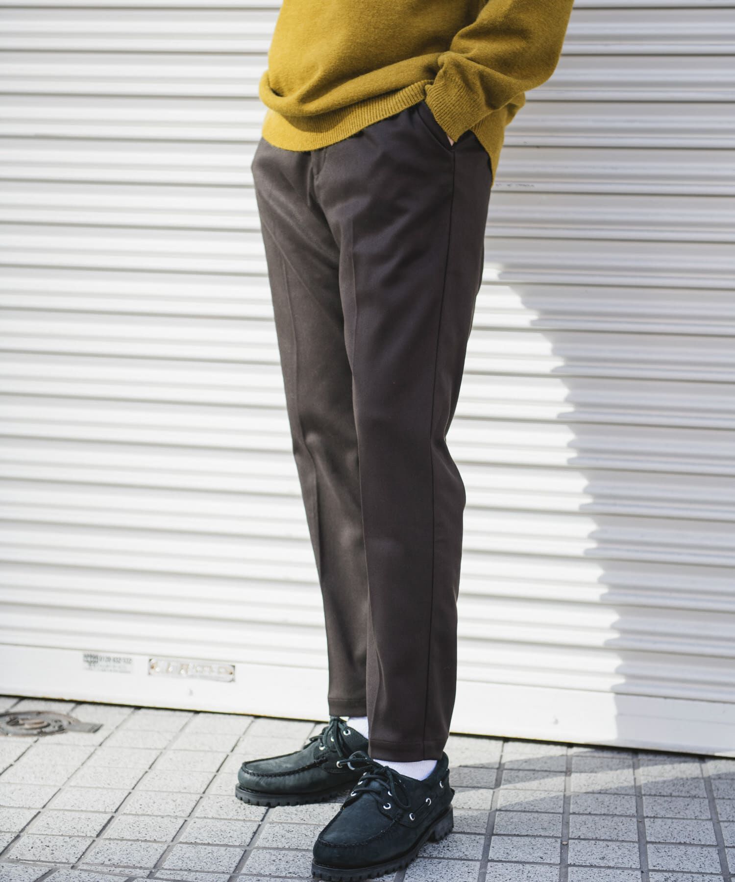 URBAN RESEARCH DOORS「ウールライクテーパードトラウザー」|その他|