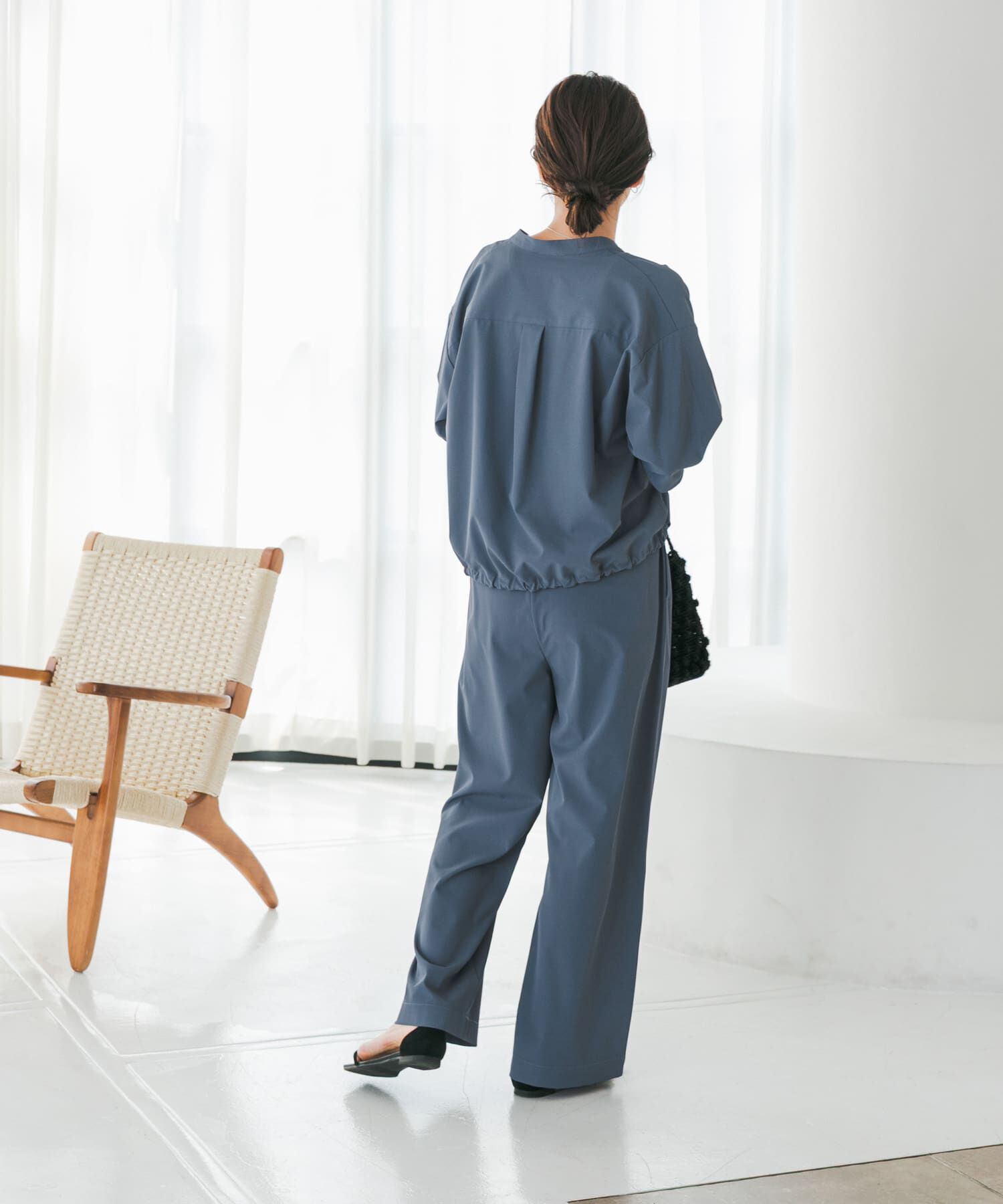 URBAN RESEARCH DOORS「『仁村紗和さん着用』『UR TECH』サマシェアストレートイージーパンツ」|その他|