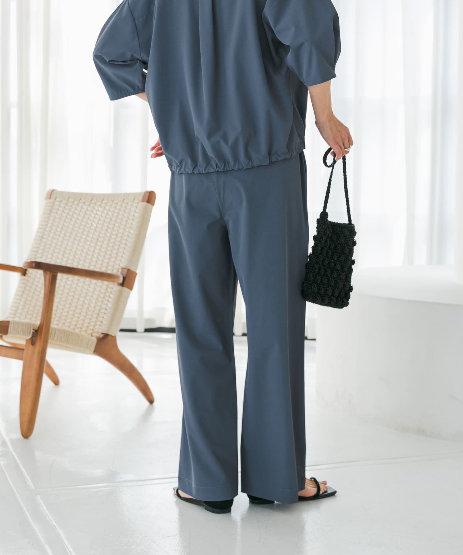 URBAN RESEARCH DOORS「『仁村紗和さん着用』『UR TECH』サマシェアストレートイージーパンツ」|その他|