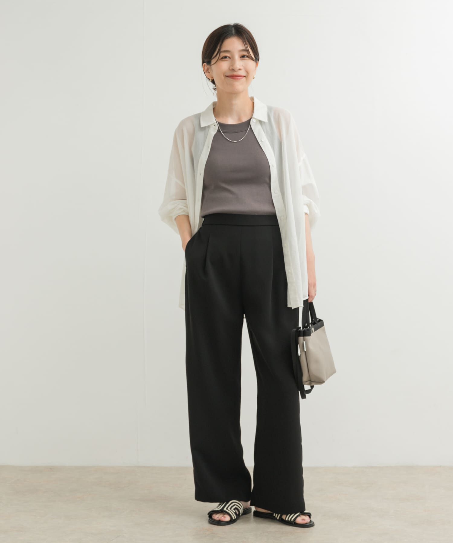 URBAN RESEARCH DOORS「『速乾/UVカット/接触冷感』ドライクロスイージーパンツ」|その他|