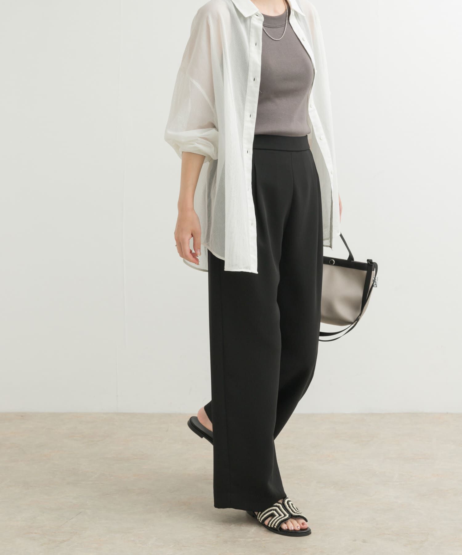 URBAN RESEARCH DOORS「『速乾/UVカット/接触冷感』ドライクロスイージーパンツ」|その他|