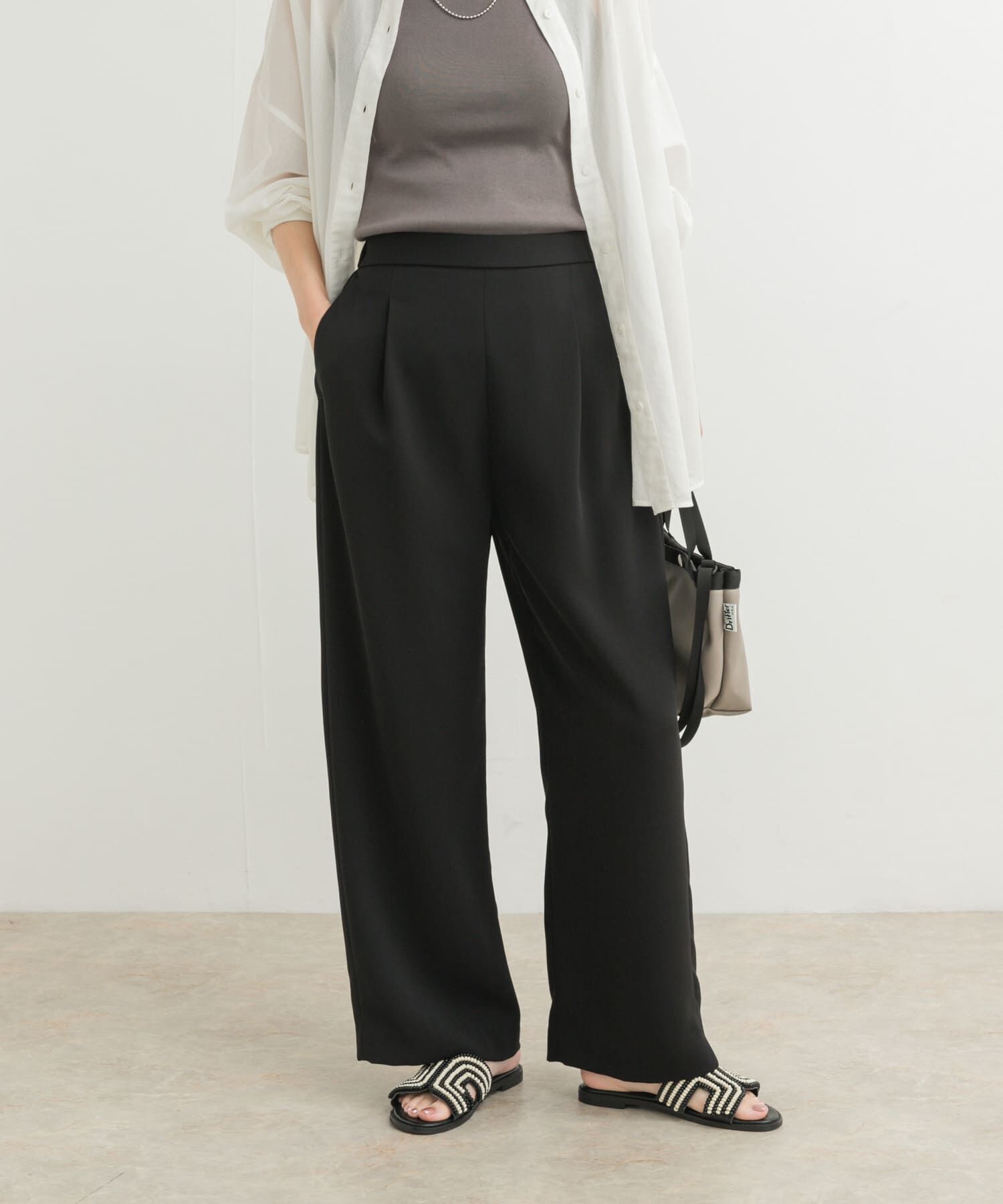 URBAN RESEARCH DOORS「『速乾/UVカット/接触冷感』ドライクロスイージーパンツ」|その他|