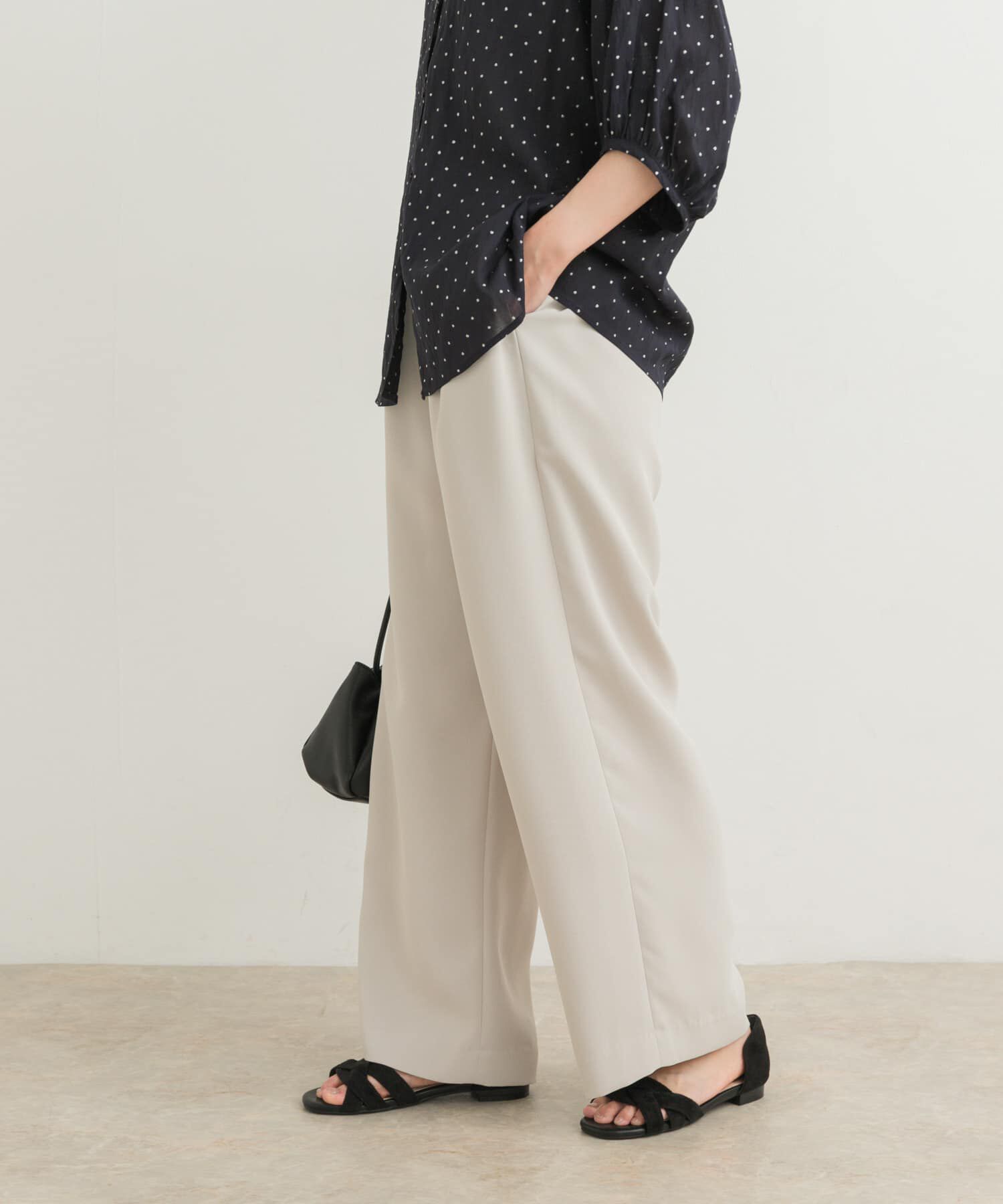 URBAN RESEARCH DOORS「『速乾/UVカット/接触冷感』ドライクロスイージーパンツ」|その他|