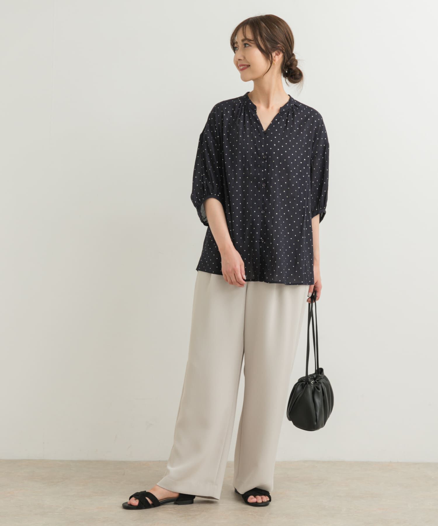 URBAN RESEARCH DOORS「『速乾/UVカット/接触冷感』ドライクロスイージーパンツ」|その他|