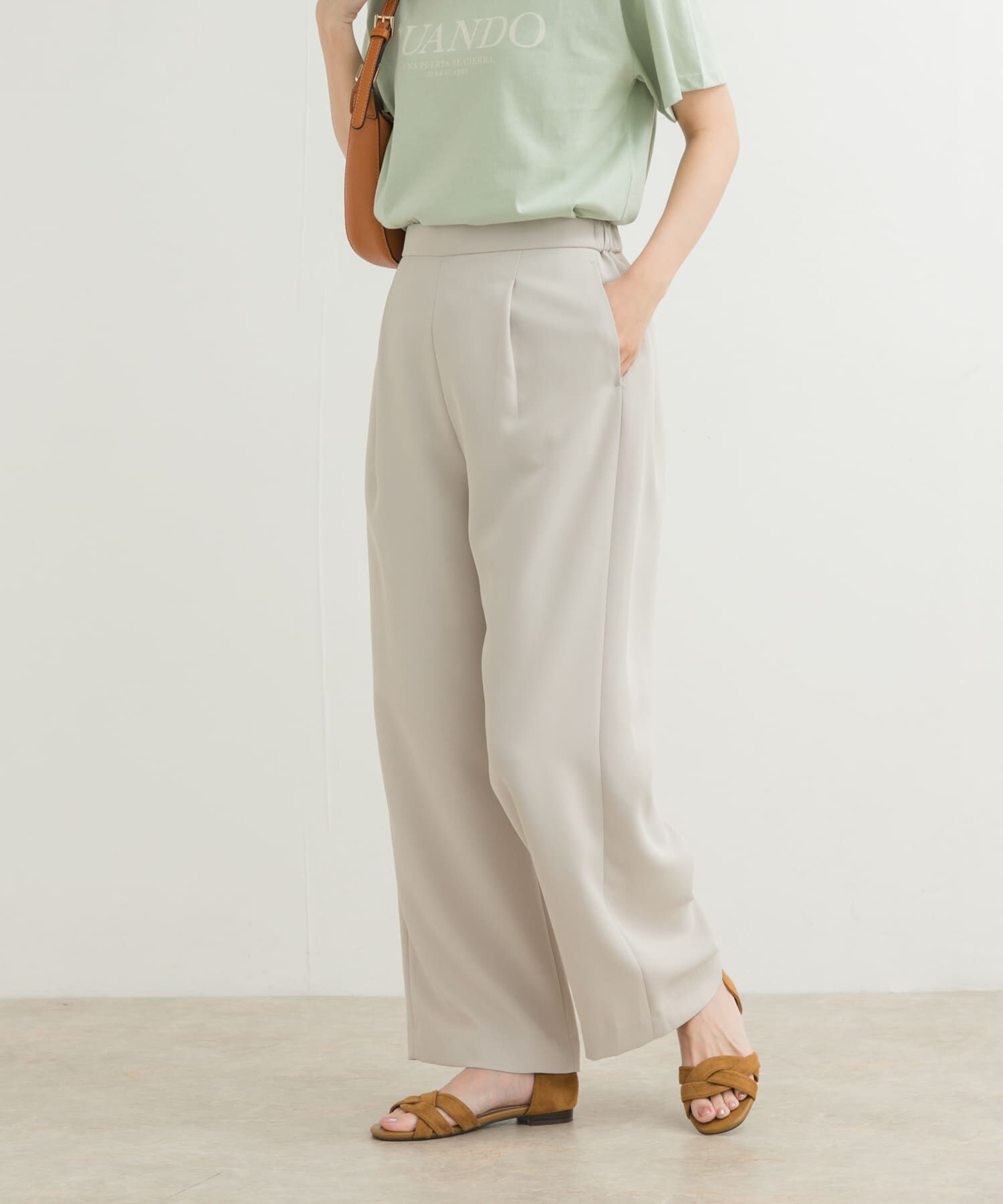 URBAN RESEARCH DOORS「『速乾/UVカット/接触冷感』ドライクロスイージーパンツ」|その他|