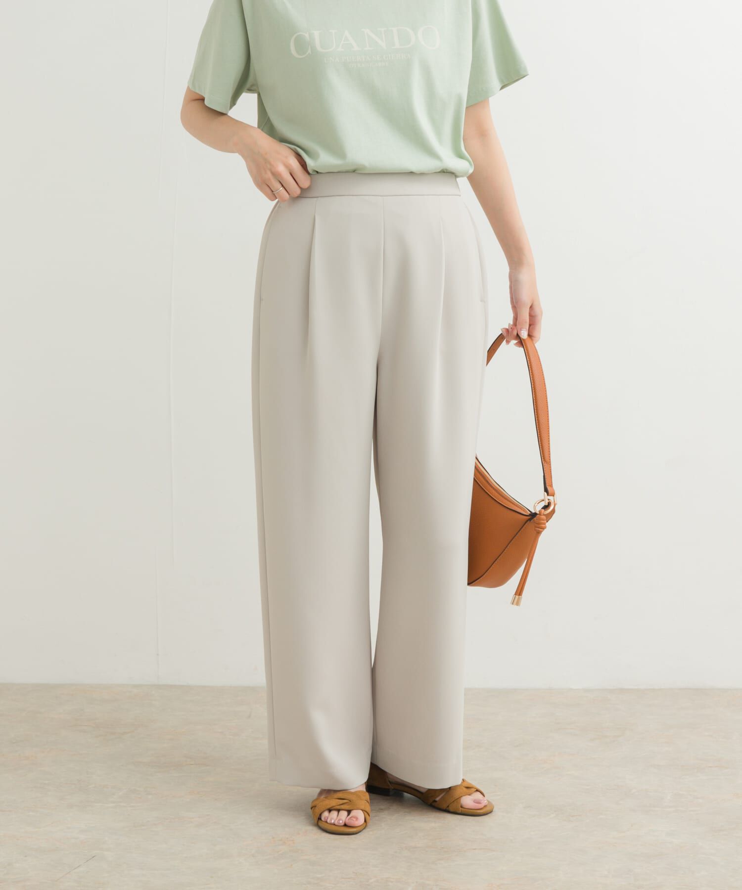 URBAN RESEARCH DOORS「『速乾/UVカット/接触冷感』ドライクロスイージーパンツ」|その他|