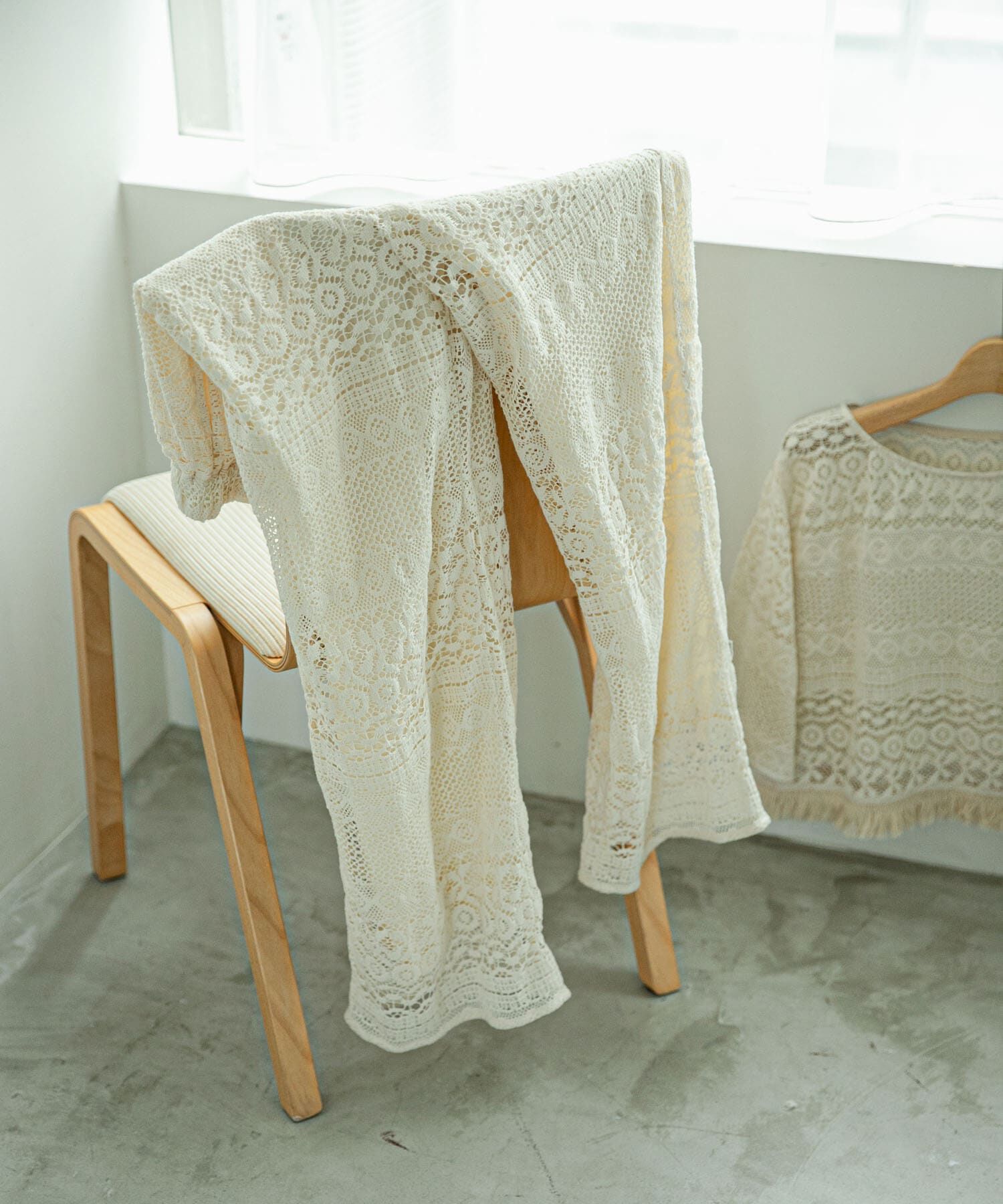 URBAN RESEARCH DOORS「『別注』olu&rsquo;ment&times;DOORS　かぎ編みレースパンツ」|その他|