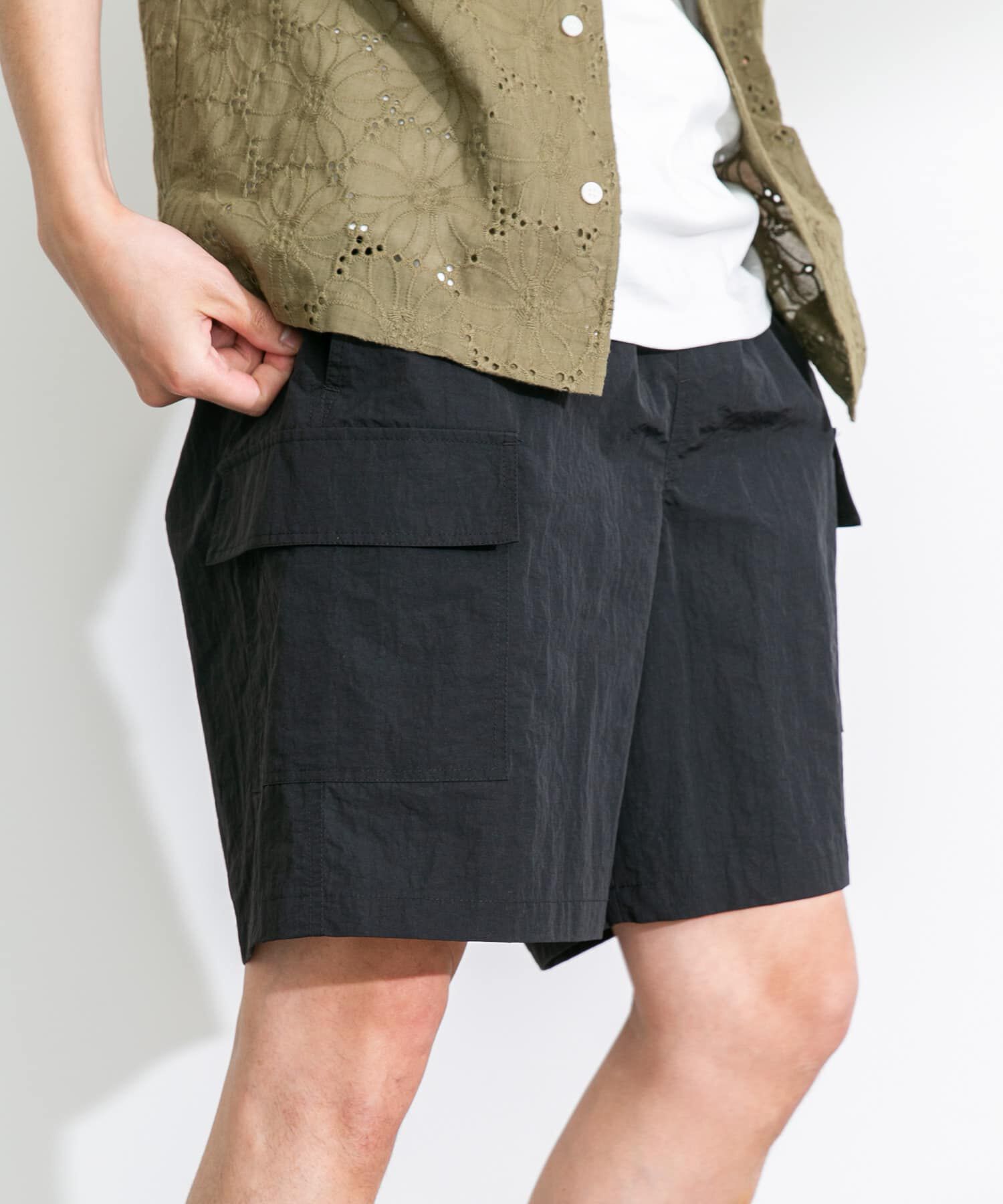 Sonny Label 「ナイロンカーゴショートパンツ」|その他|