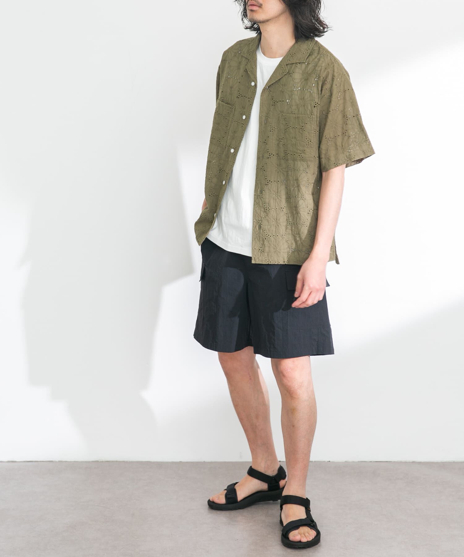 Sonny Label 「ナイロンカーゴショートパンツ」|その他|