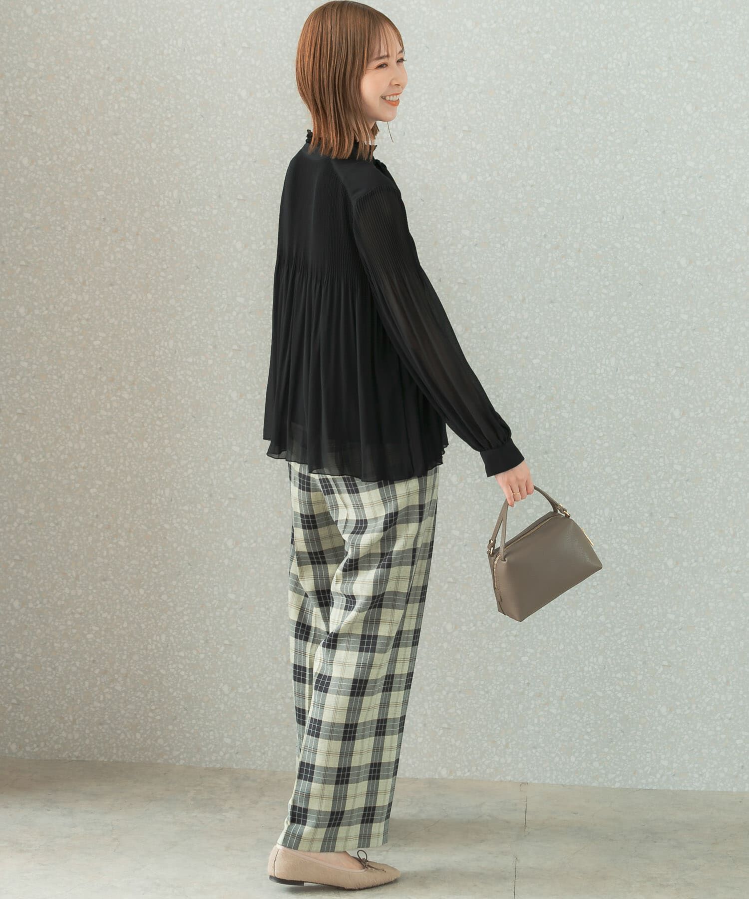 URBAN RESEARCH ROSSO「カラーチェックワイドパンツ」|その他|