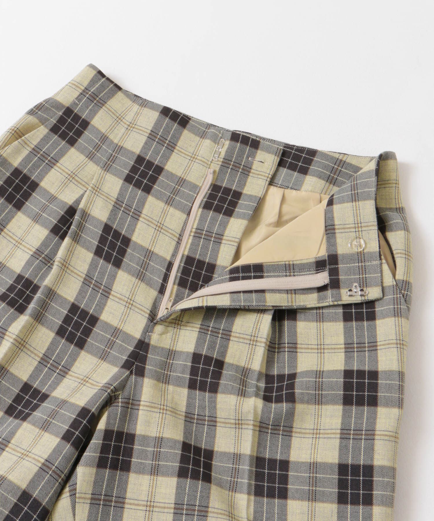 URBAN RESEARCH ROSSO「カラーチェックワイドパンツ」|その他|