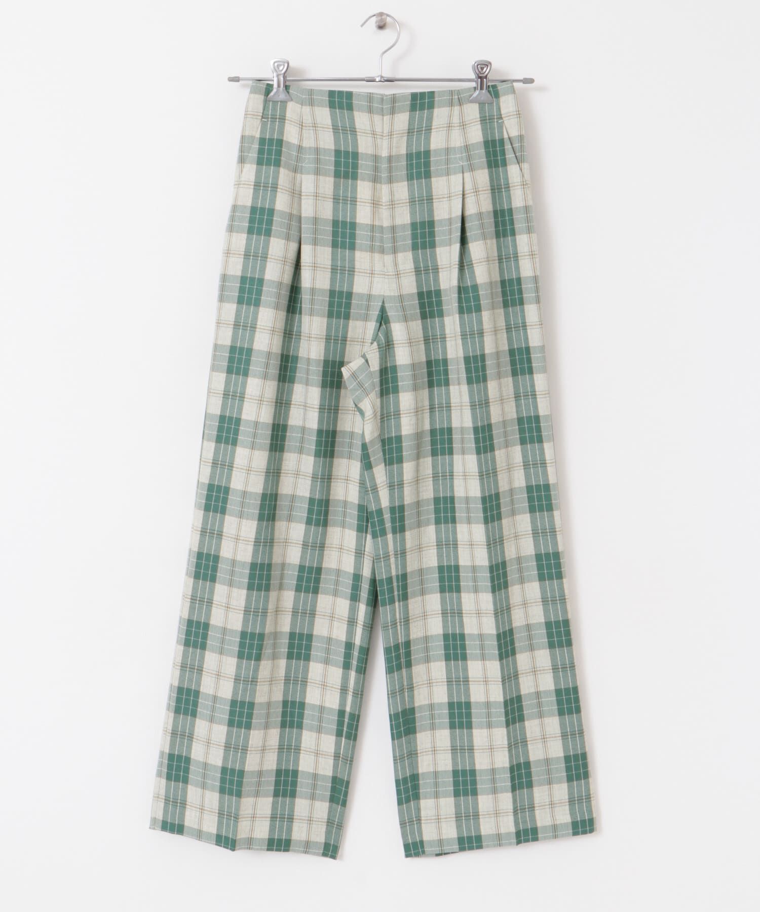 URBAN RESEARCH ROSSO「カラーチェックワイドパンツ」|その他|