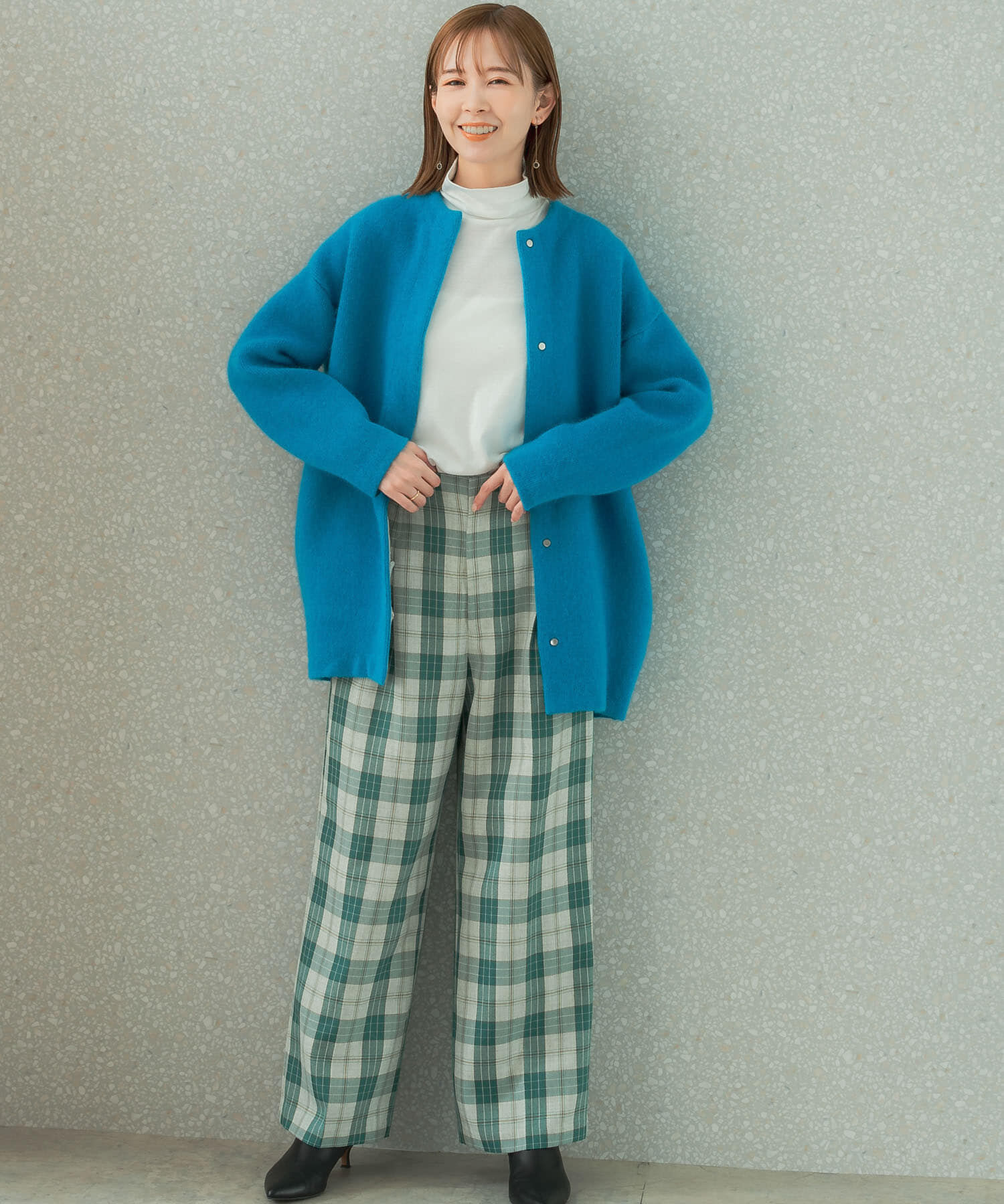 URBAN RESEARCH ROSSO「カラーチェックワイドパンツ」|その他|