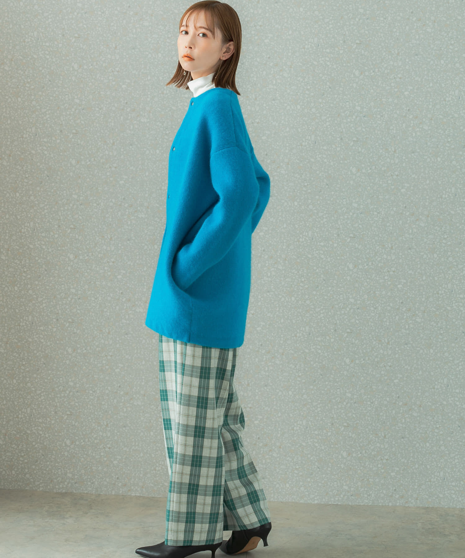 URBAN RESEARCH ROSSO「カラーチェックワイドパンツ」|その他|