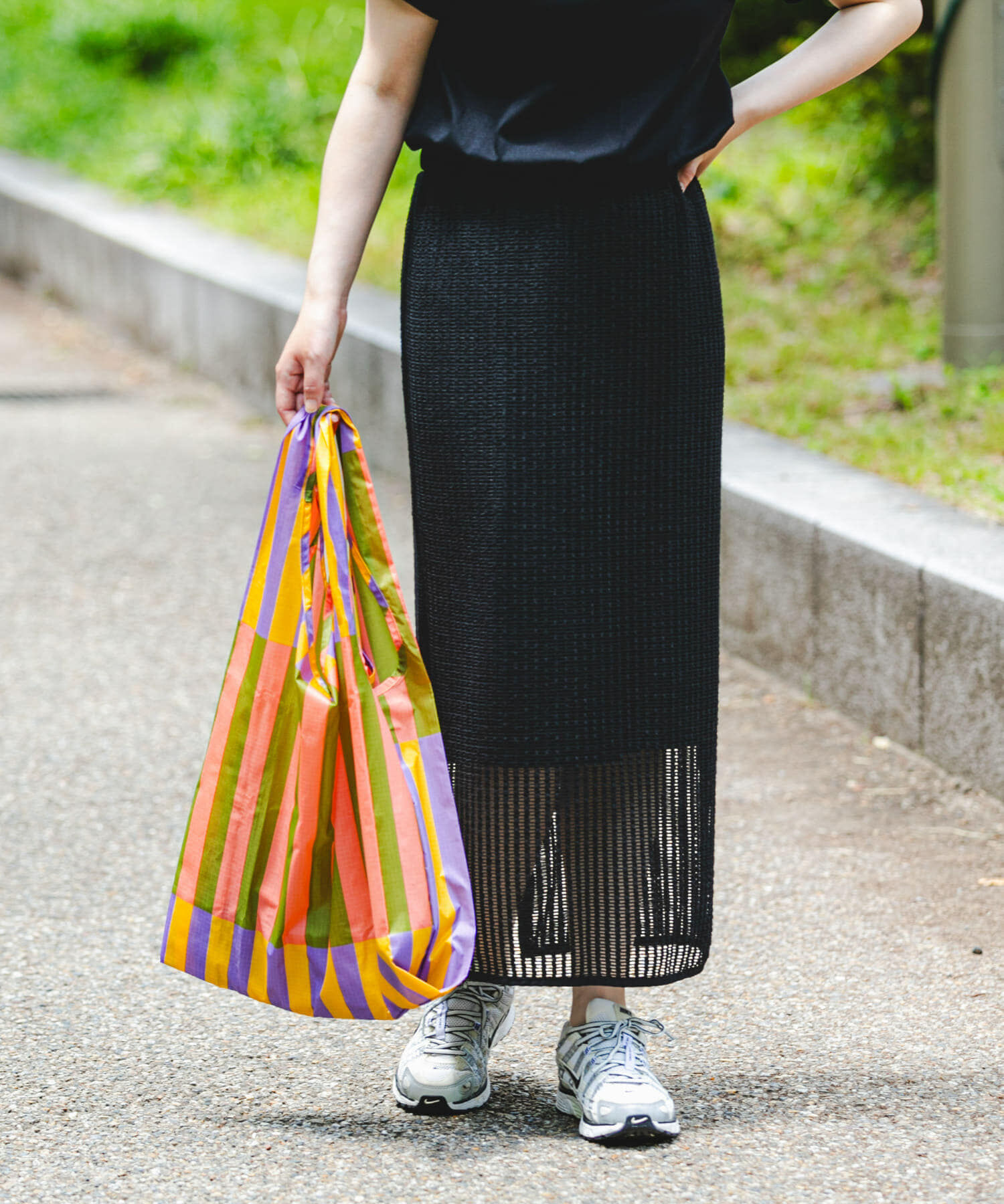 URBAN RESEARCH ROSSO「『セットアップ対応』F by ROSSO　メッシュプルオーバー+ロングスカート」|その他|