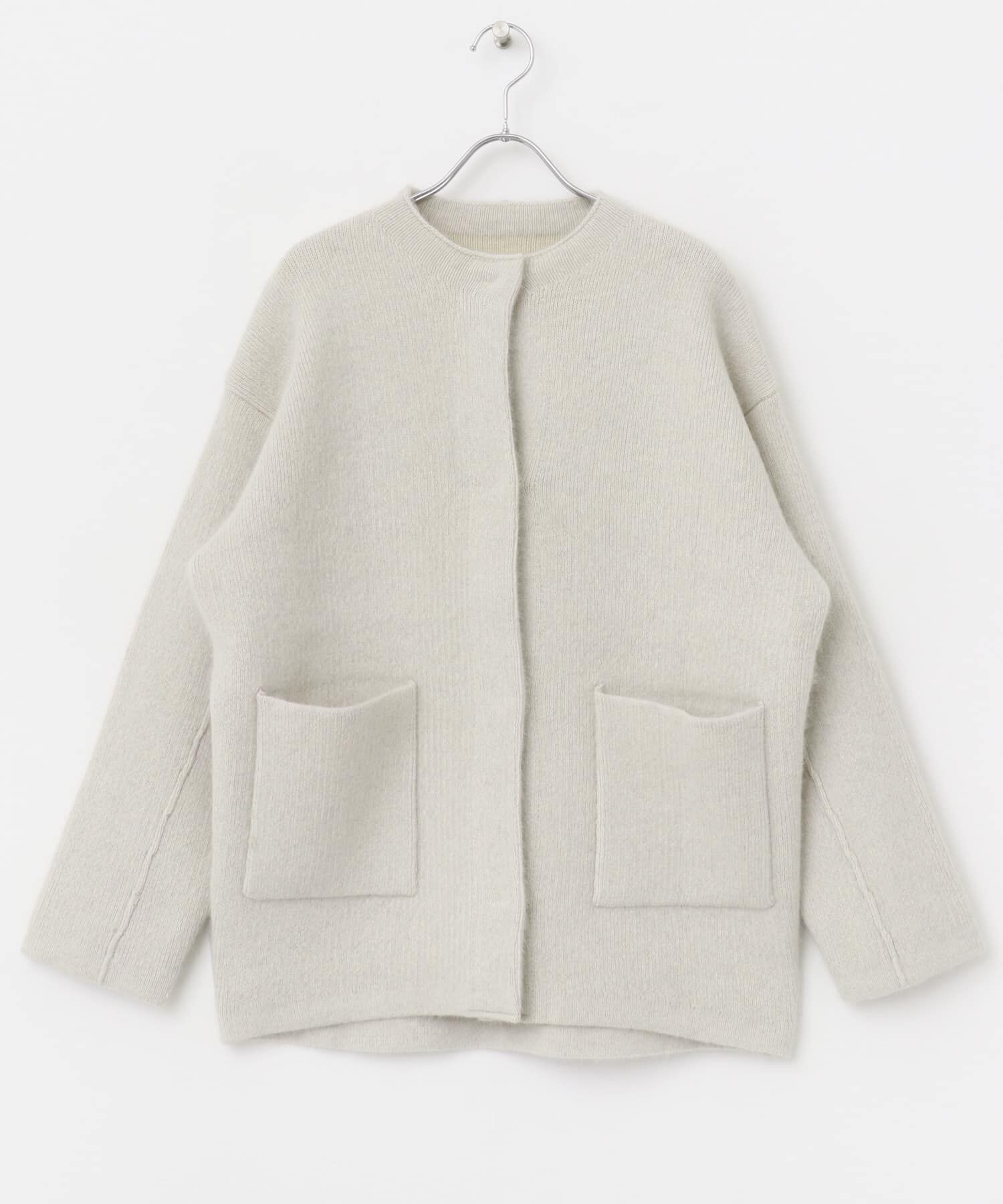 URBAN RESEARCH ROSSO「エアリーニットジャケット」|カーディガン|