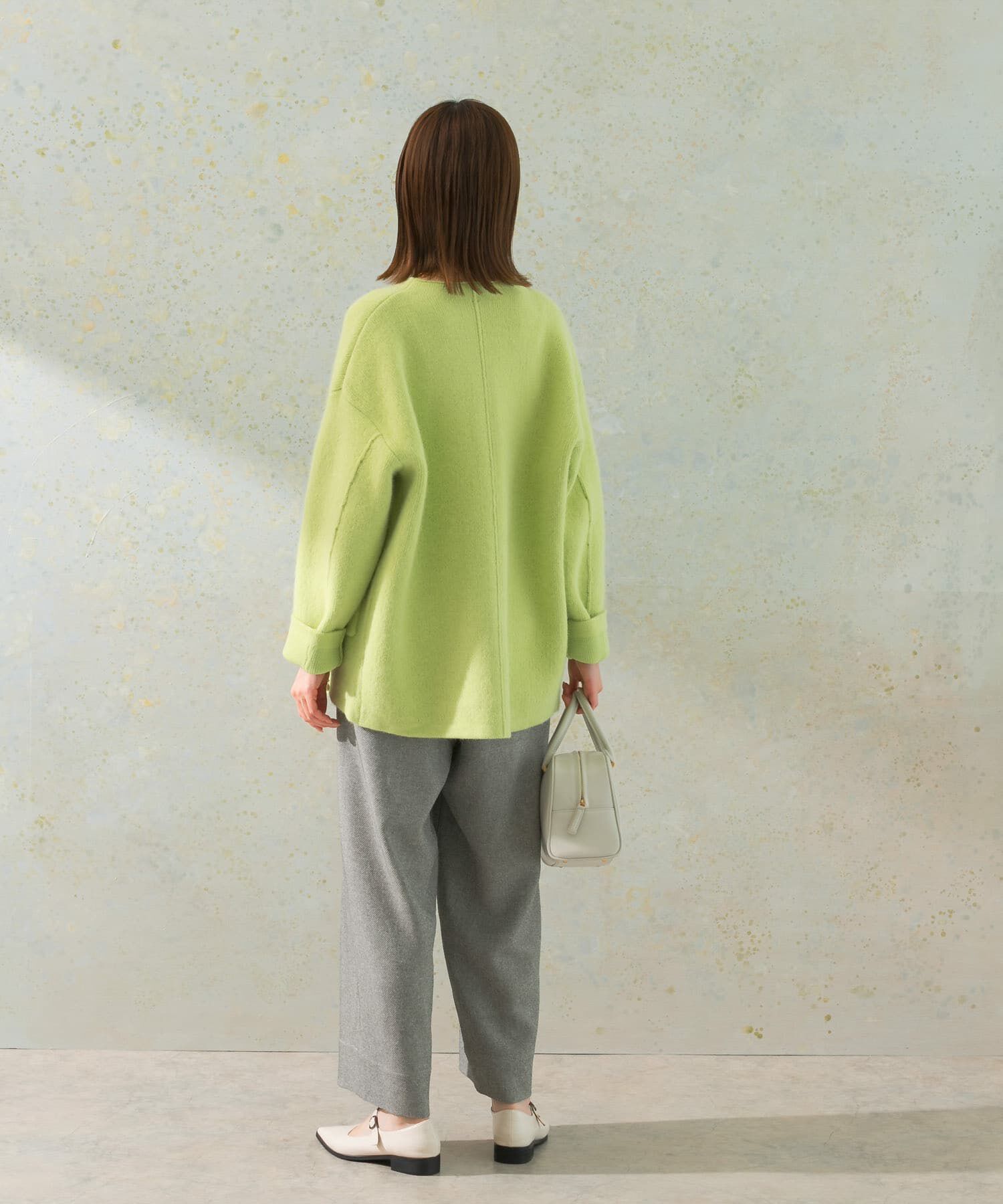 URBAN RESEARCH ROSSO「エアリーニットジャケット」|カーディガン|