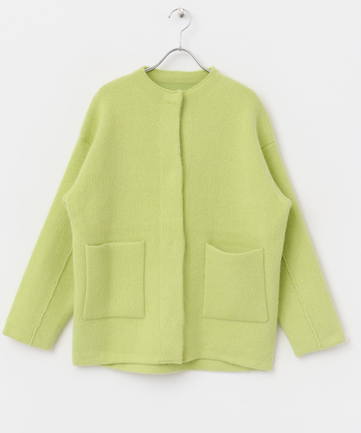 URBAN RESEARCH ROSSO「エアリーニットジャケット」|カーディガン|