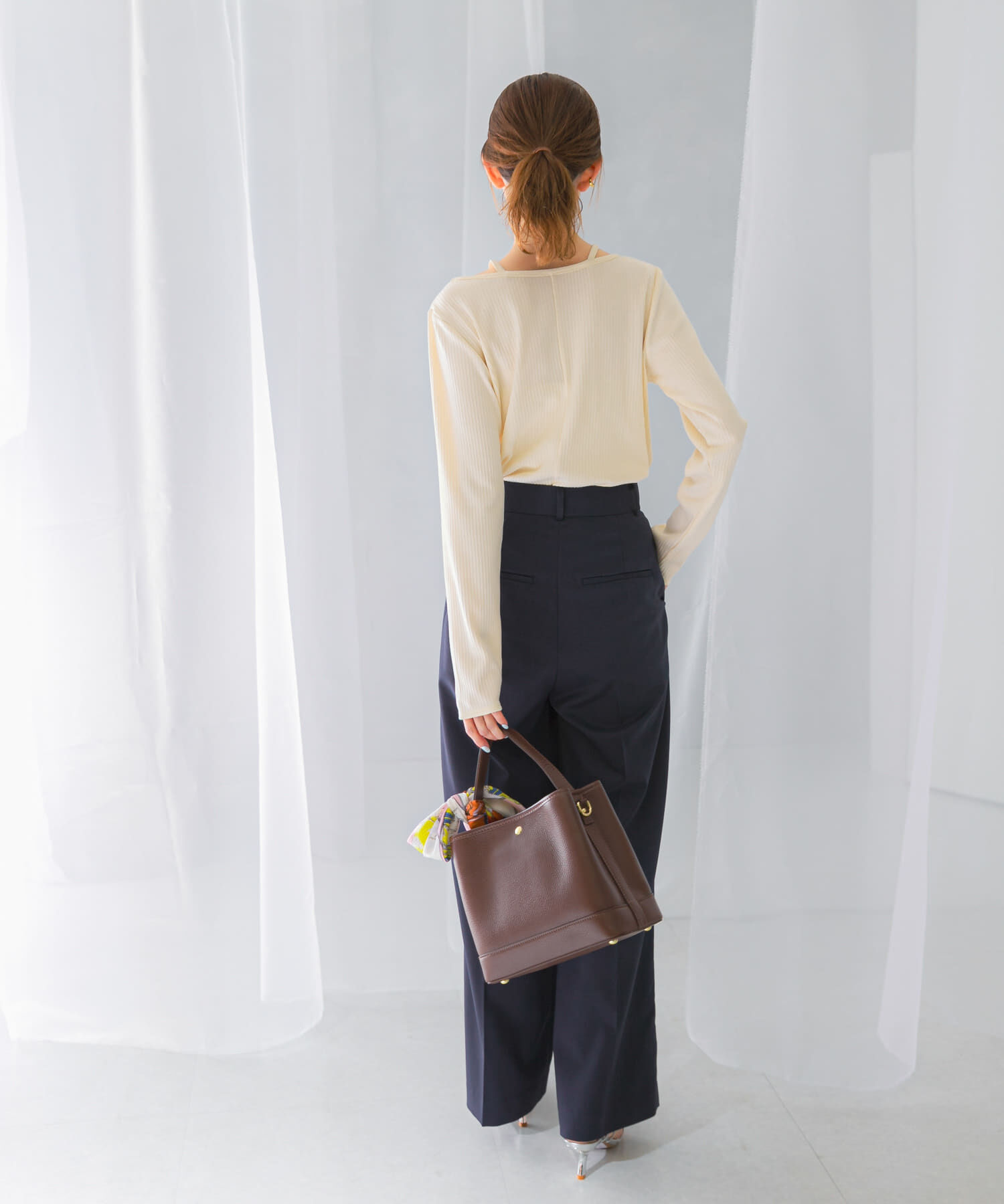 URBAN RESEARCH ROSSO「ハイウエストワイドスラックス」|その他|