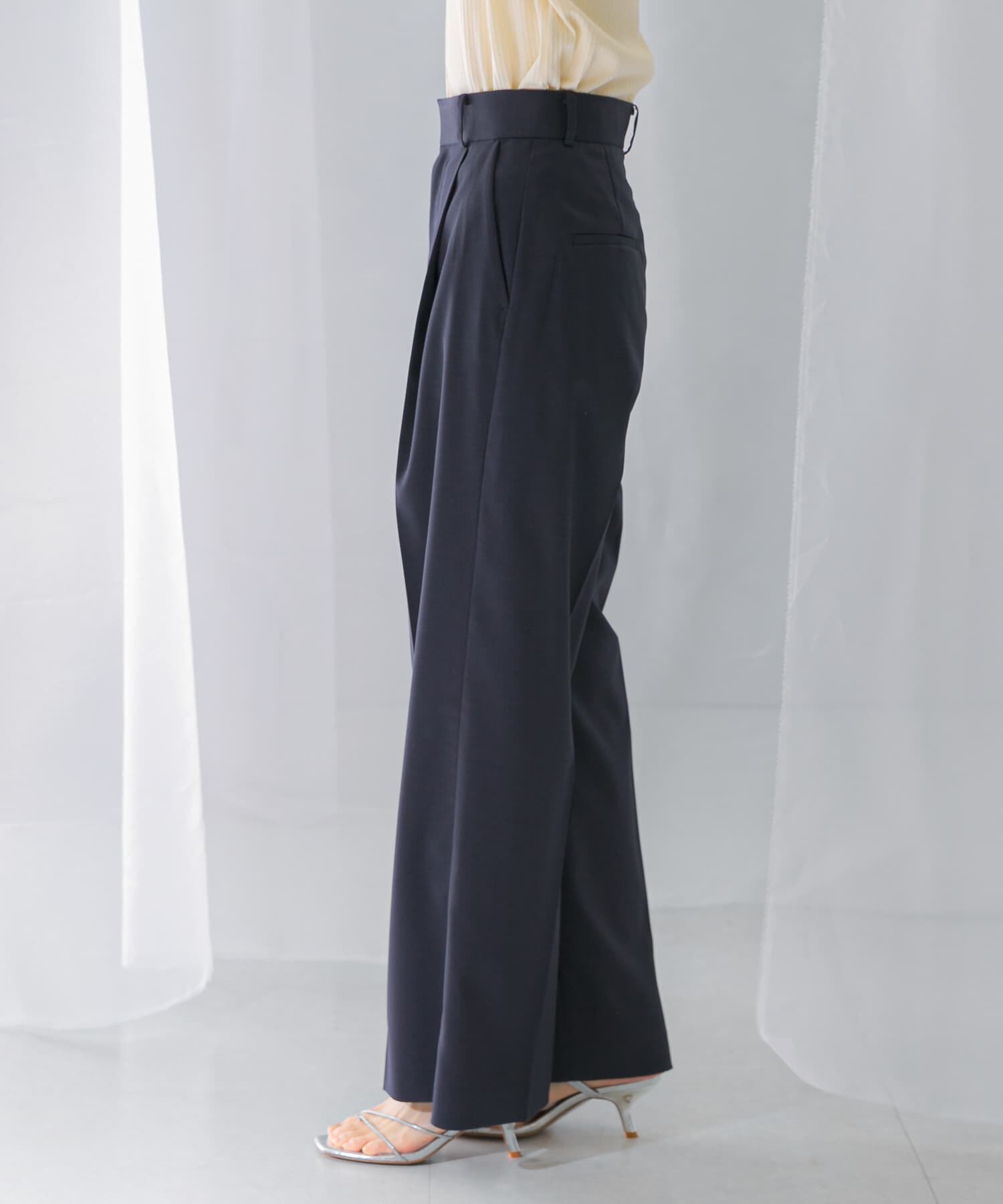 URBAN RESEARCH ROSSO「ハイウエストワイドスラックス」|その他|