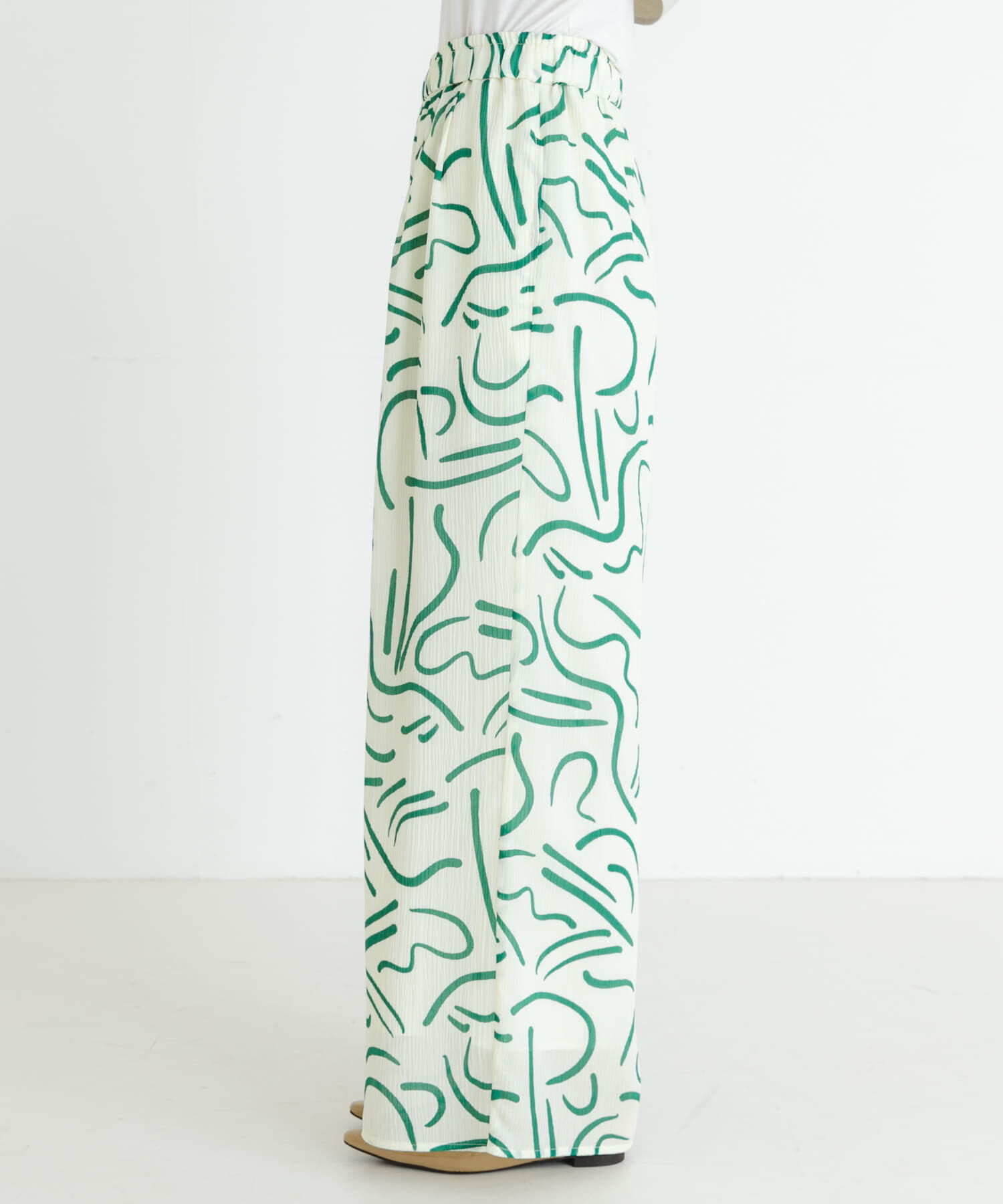 URBAN RESEARCH「『イージーケア』ドローイングアートプリントパンツ」|その他|