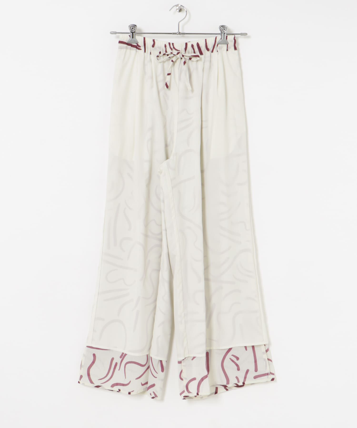 URBAN RESEARCH「『イージーケア』ドローイングアートプリントパンツ」|その他|