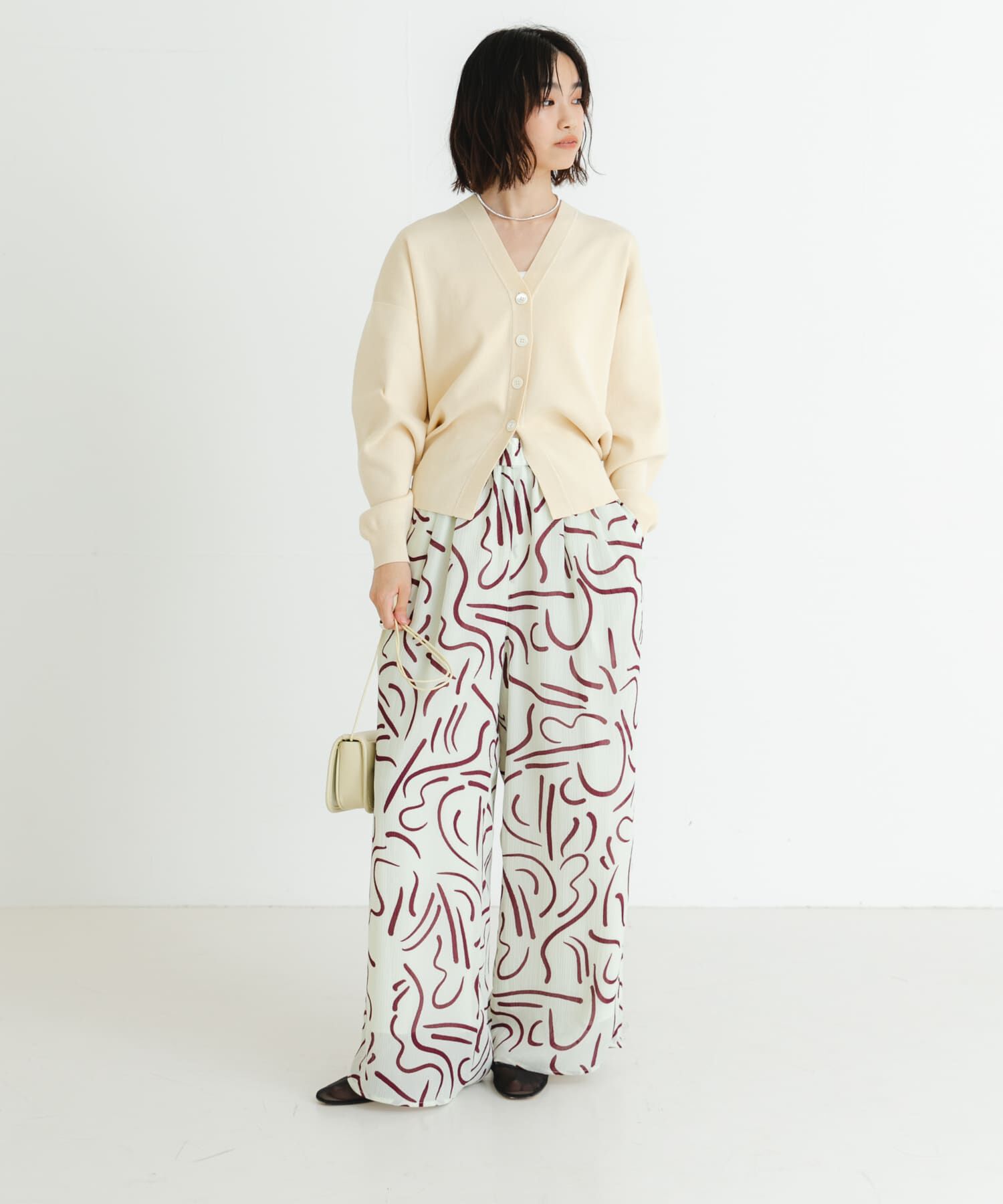 URBAN RESEARCH「『イージーケア』ドローイングアートプリントパンツ」|その他|