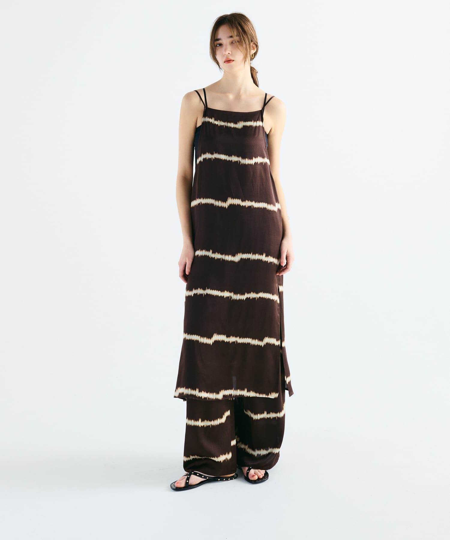 URBAN RESEARCH「『2サイズ展開』シルクミックスボーダープリントパンツ」|その他|