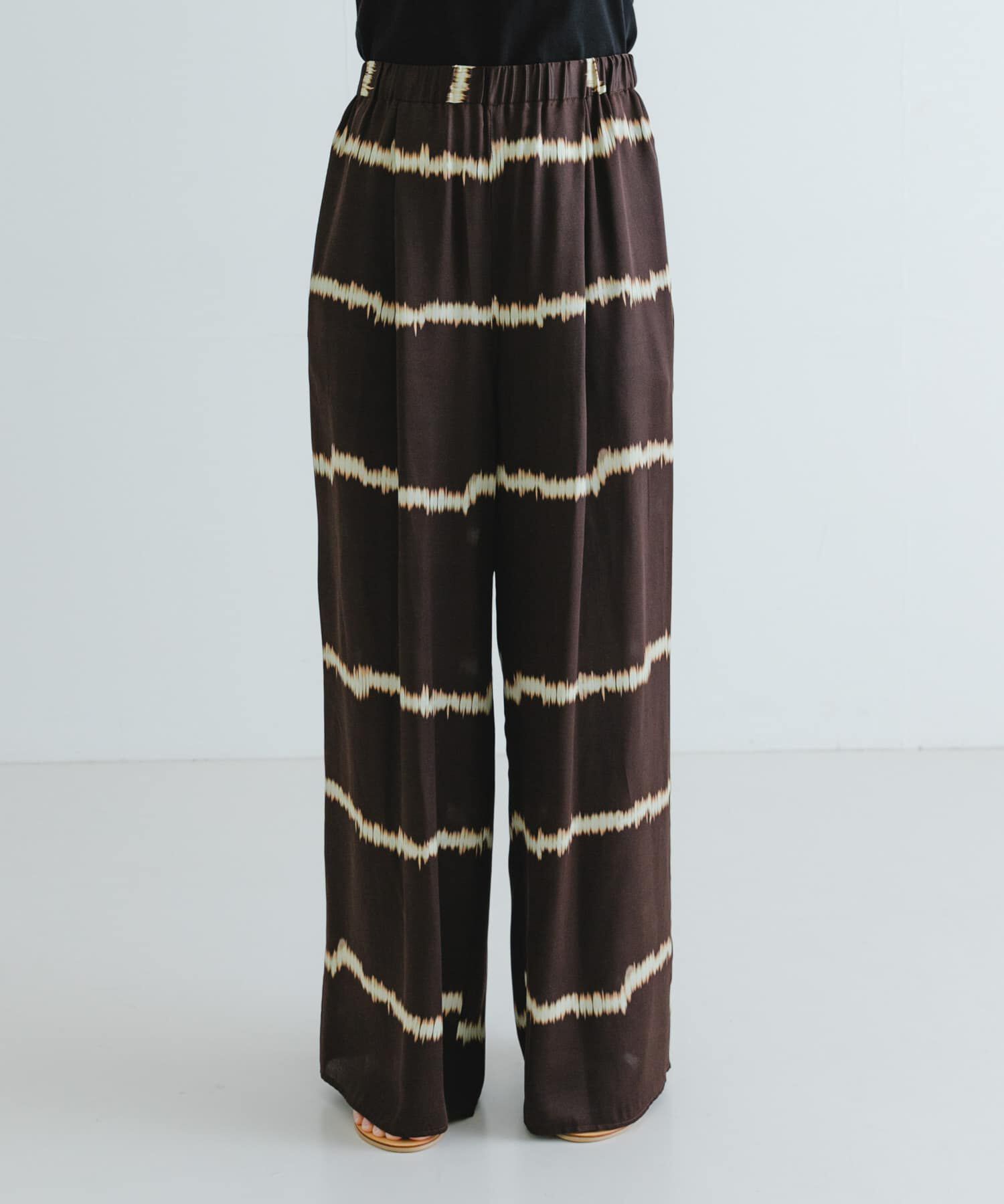 URBAN RESEARCH「『2サイズ展開』シルクミックスボーダープリントパンツ」|その他|