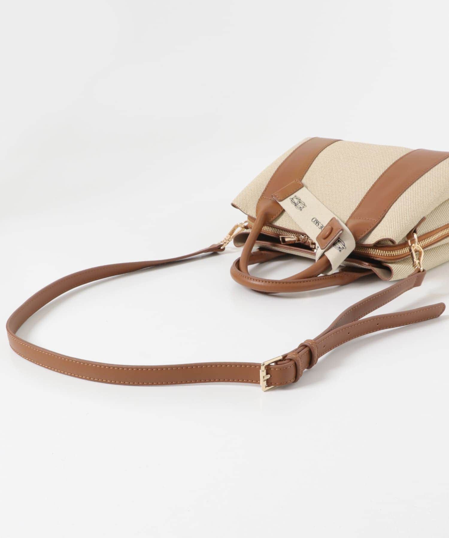 RODE SKO「ロゴリボン付2WAYハンドバッグ」|ハンドバッグ|